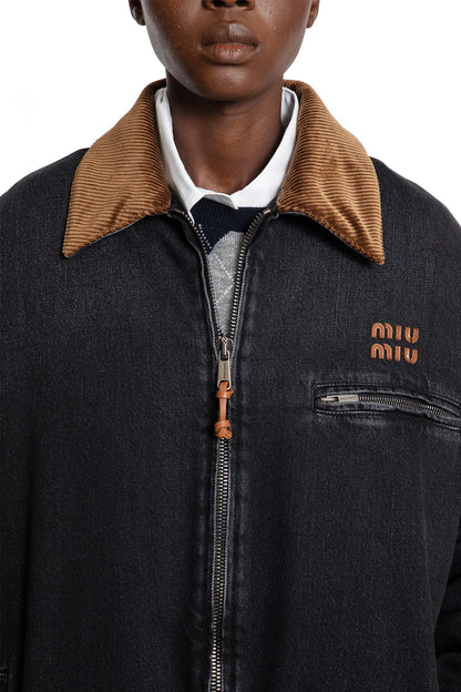 Denim and Corduroy Blouson Jacket - Antonioli.eu