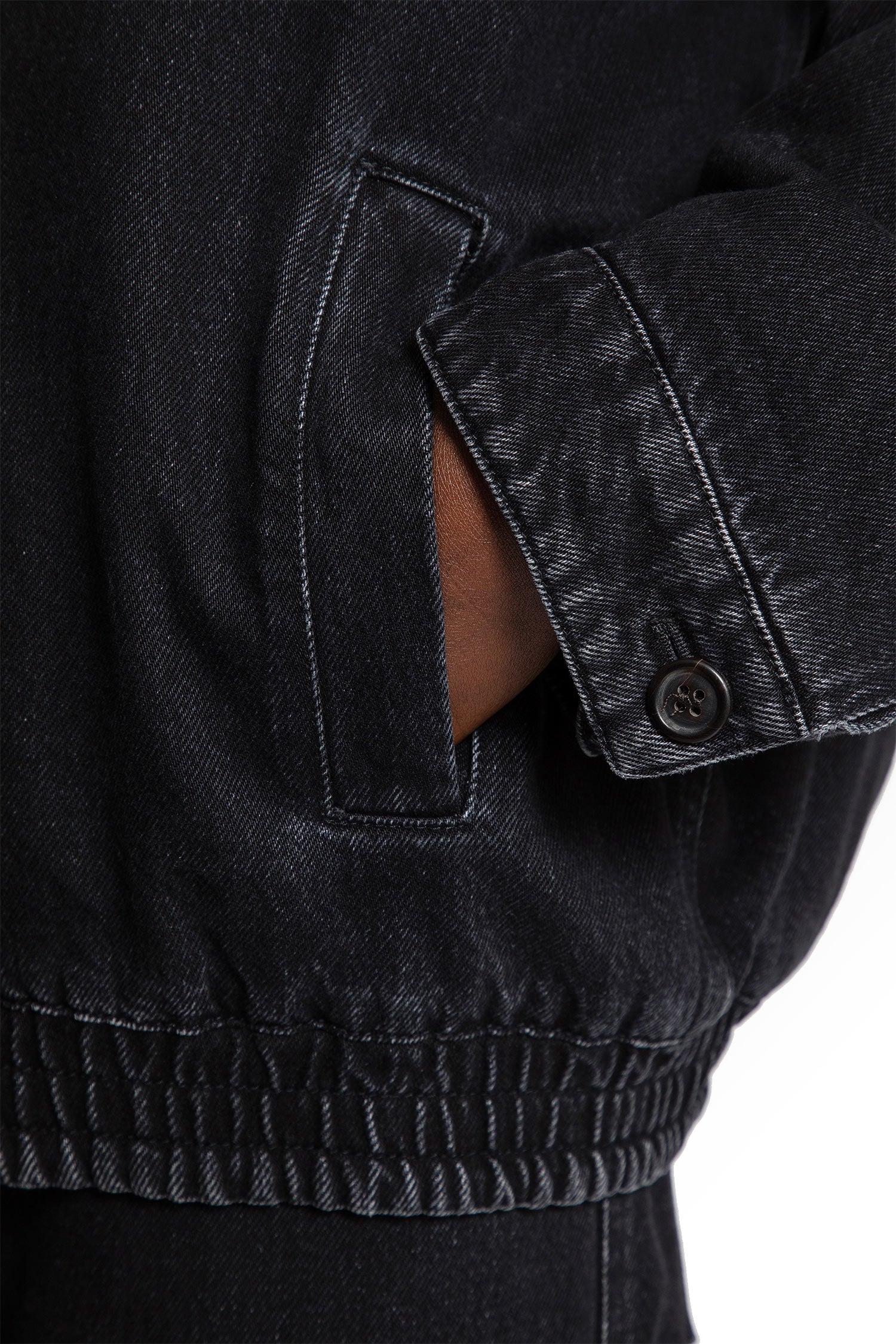 Denim and Corduroy Blouson Jacket - Antonioli.eu