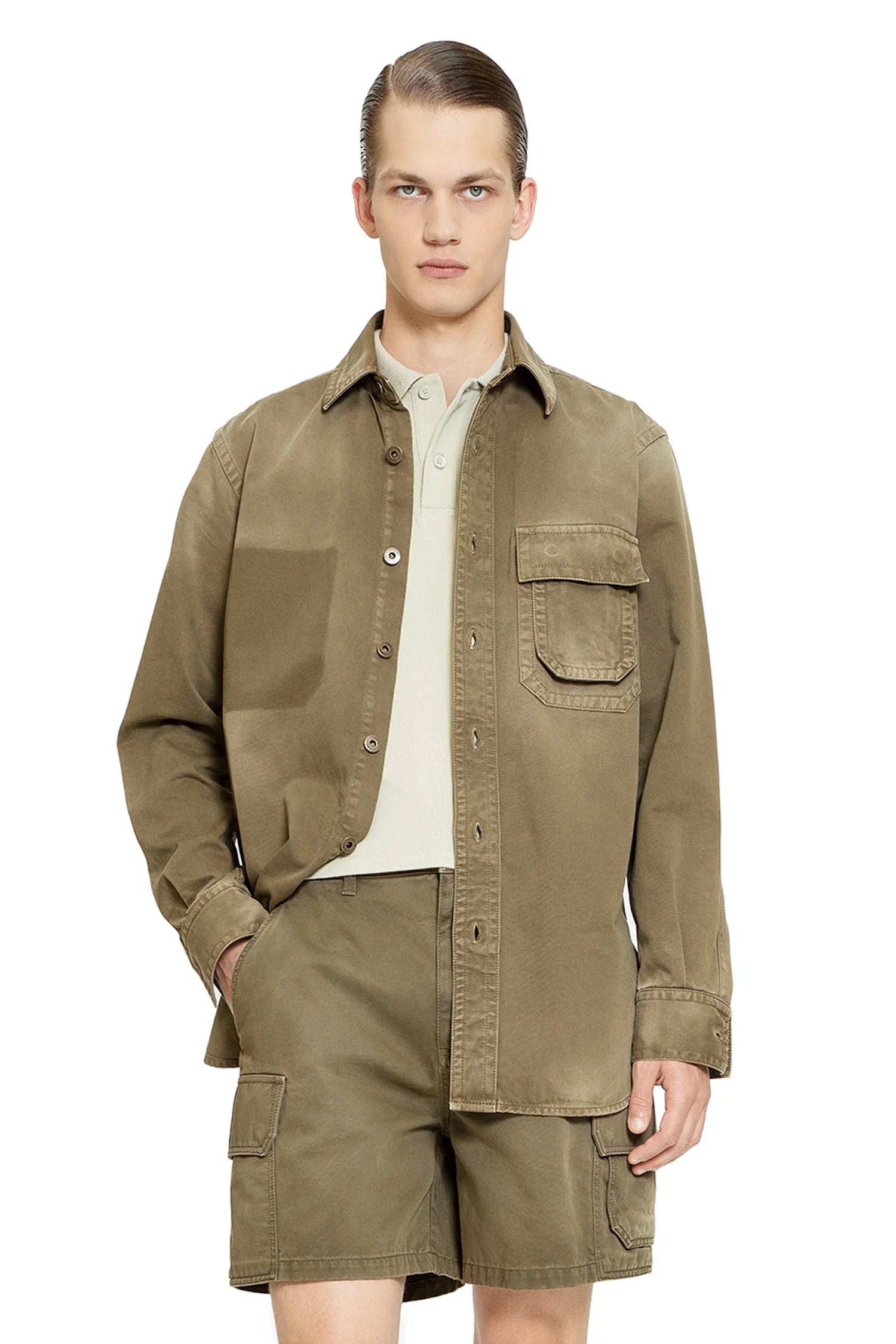 Overshirt in Cotton - Antonioli.eu