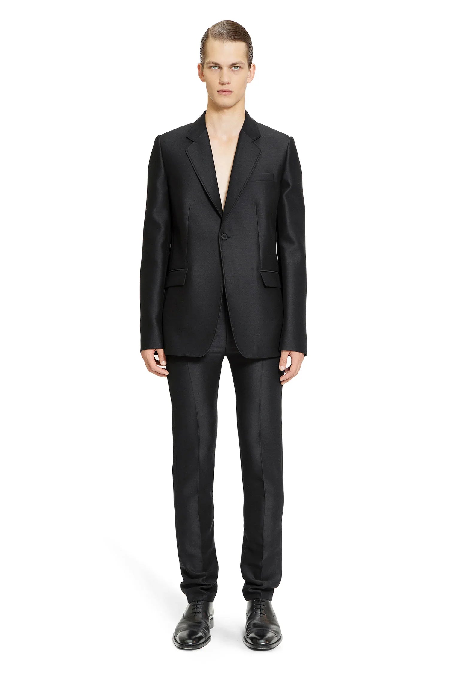 Tailored Trousers in Wool Silk - Antonioli.eu