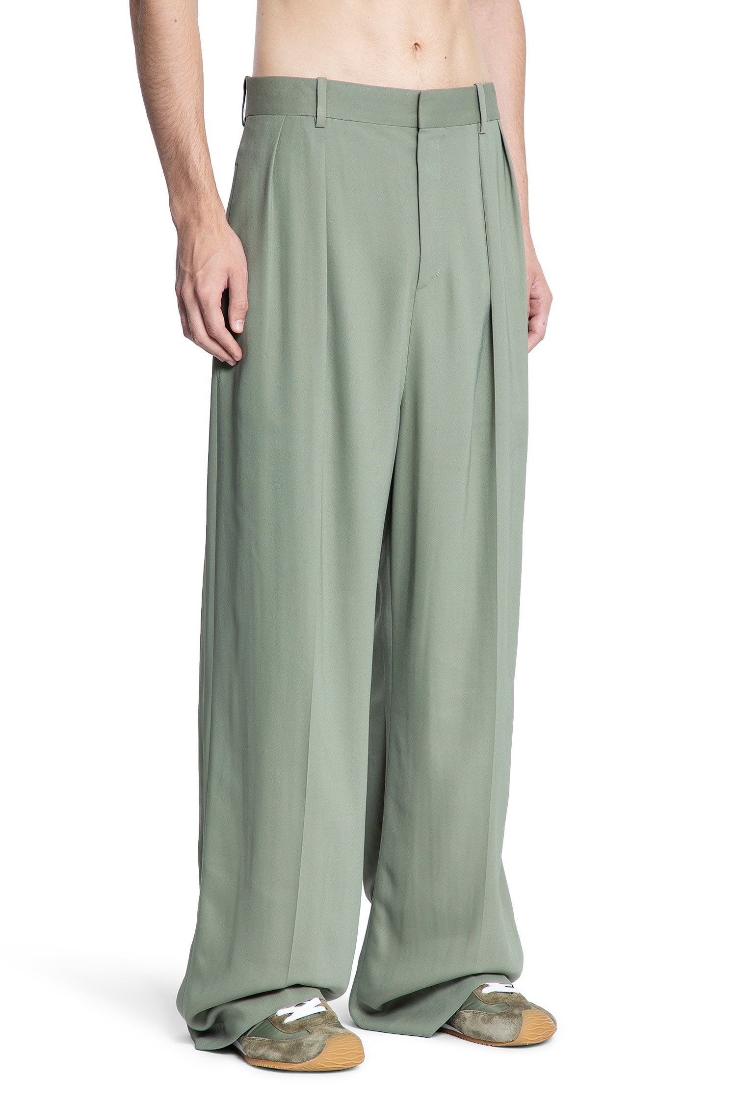 Trousers in Viscose Blend - Antonioli.eu