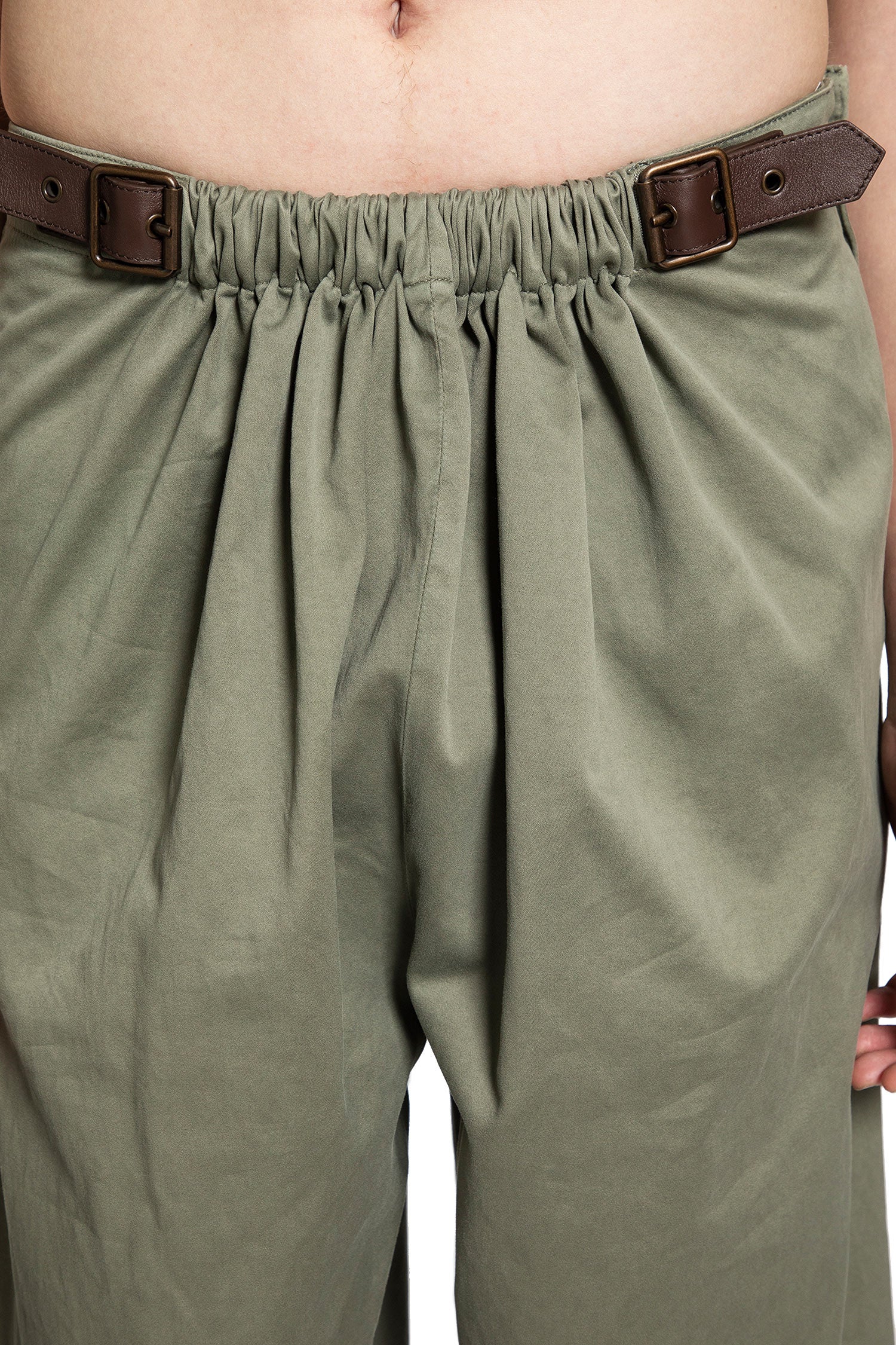 LOEWE MAN GREEN TROUSERS