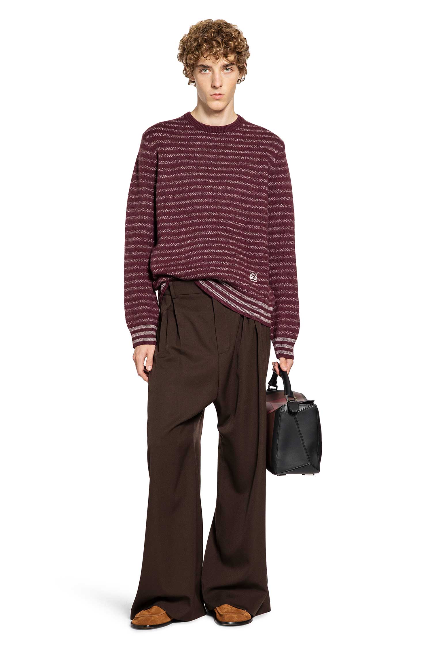 Tailored Trousers Wool Gabardine - Antonioli.eu
