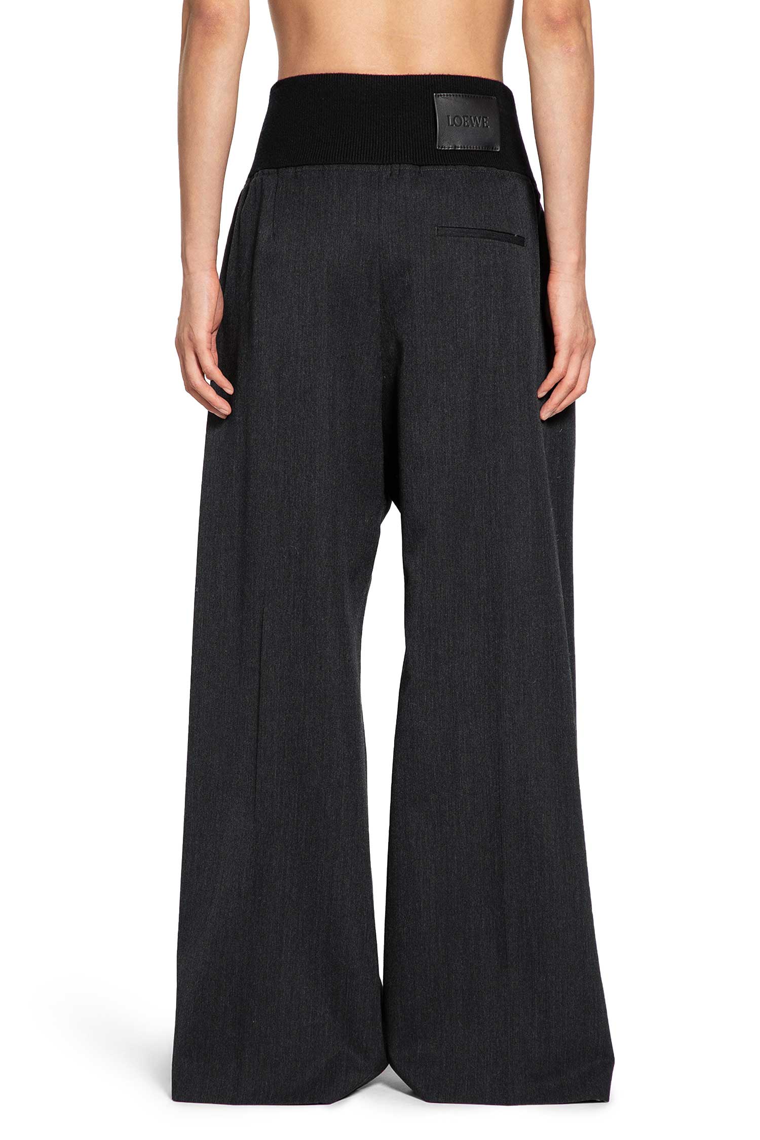 Wool Gabardine Tailored Pants - Antonioli.eu
