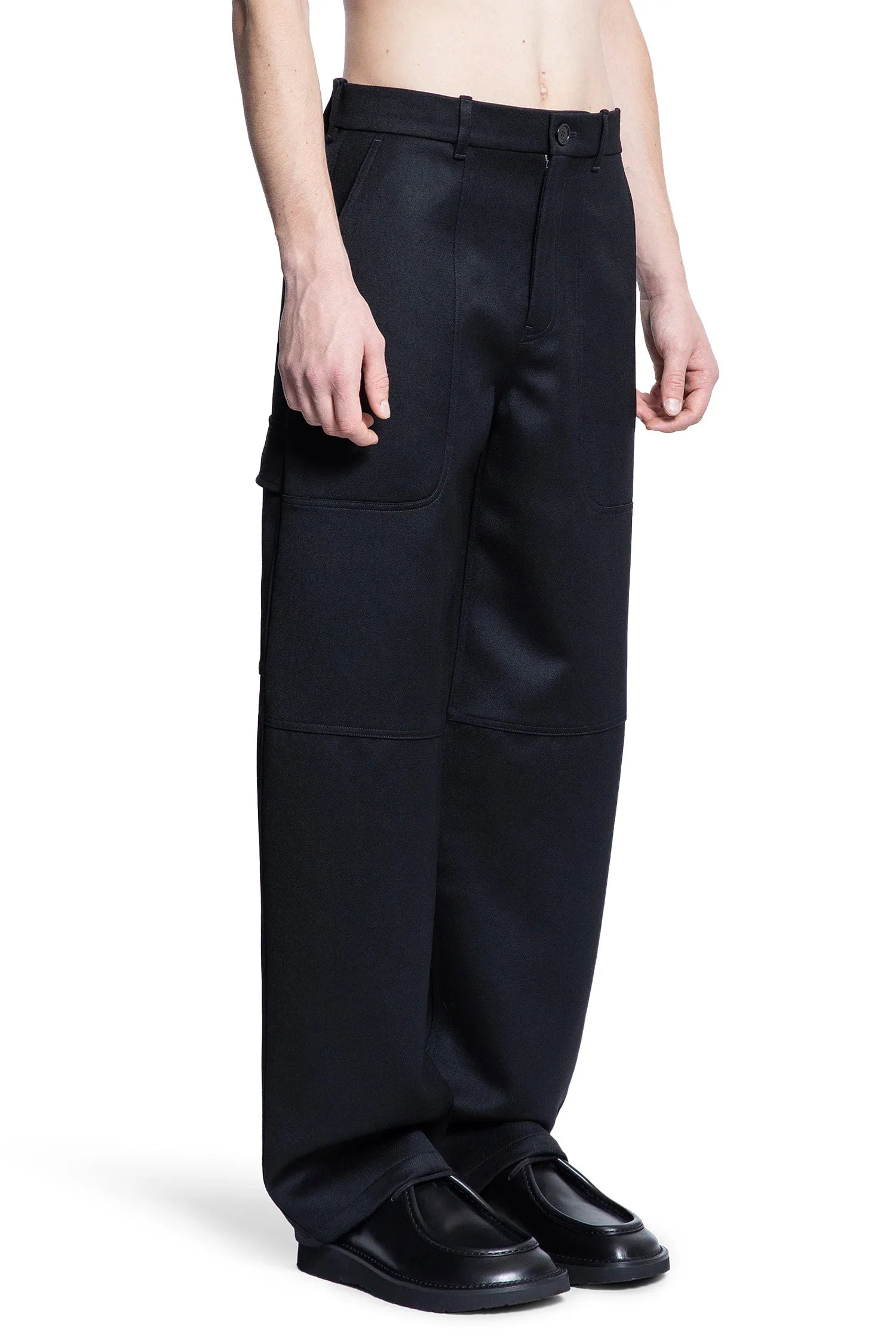 LOEWE MAN BLACK TROUSERS - Antonioli.eu