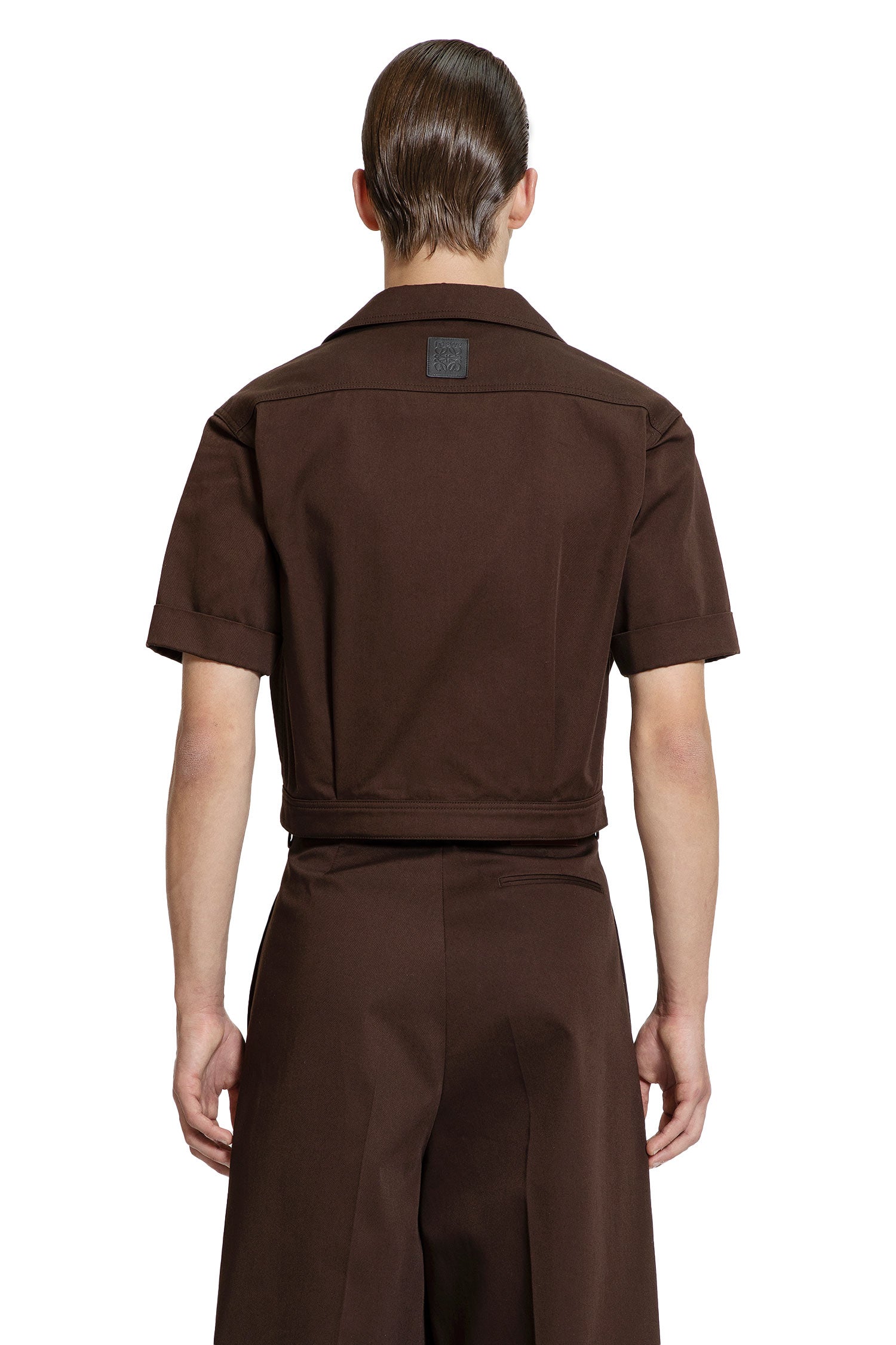 LOEWE MAN BROWN SHIRTS - Antonioli.eu