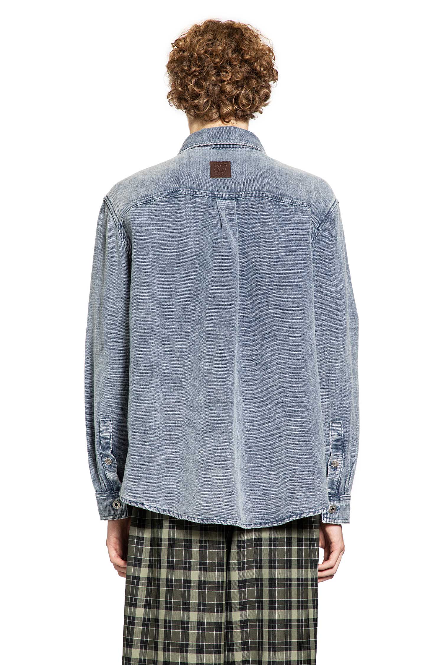 Cotton Linen Long Sleeve Shirt - Antonioli.eu