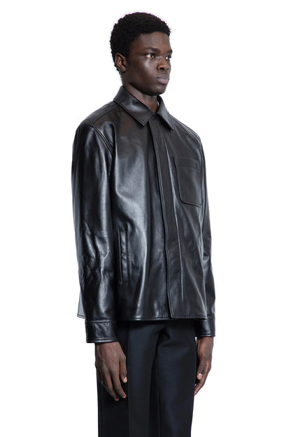 Overshirt in nappa lambskin - Antonioli.eu