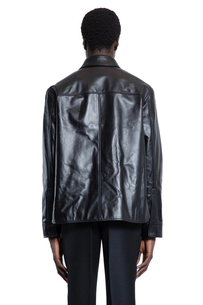 Overshirt in nappa lambskin - Antonioli.eu