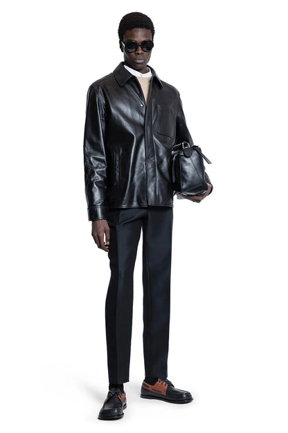 Overshirt in nappa lambskin - Antonioli.eu