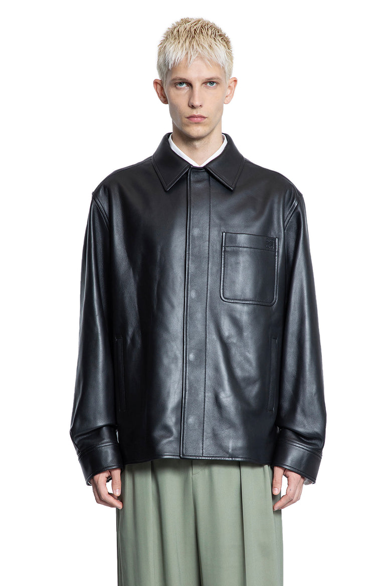 Overshirt in Nappa Lambskin - Antonioli.eu