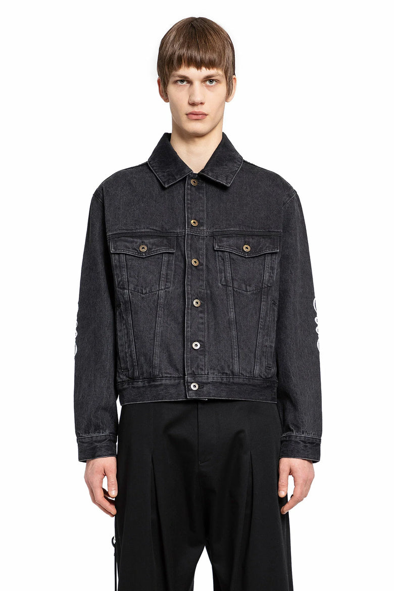 Anagram denim jacket - Antonioli.eu