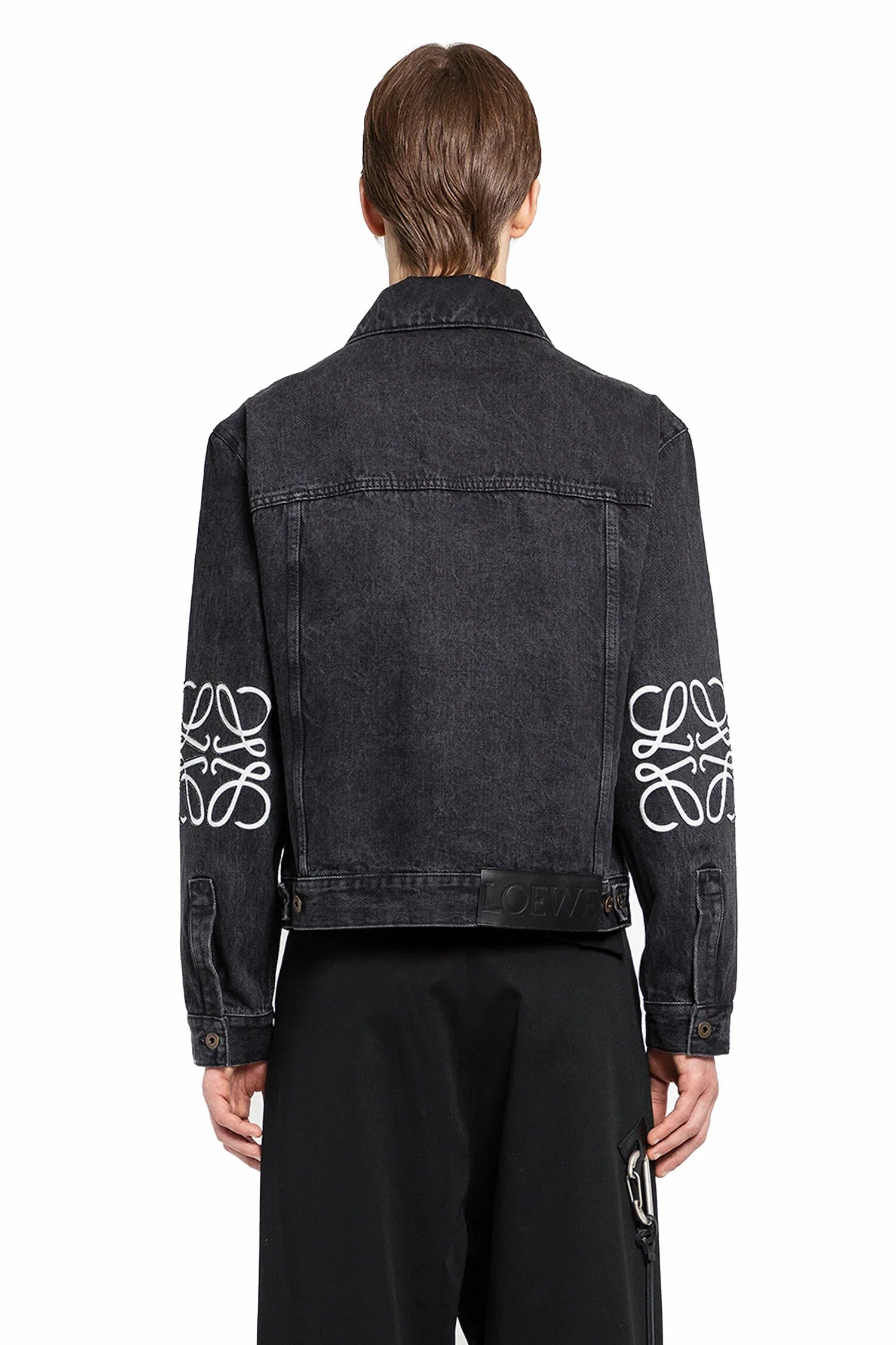 Anagram denim jacket - Antonioli.eu