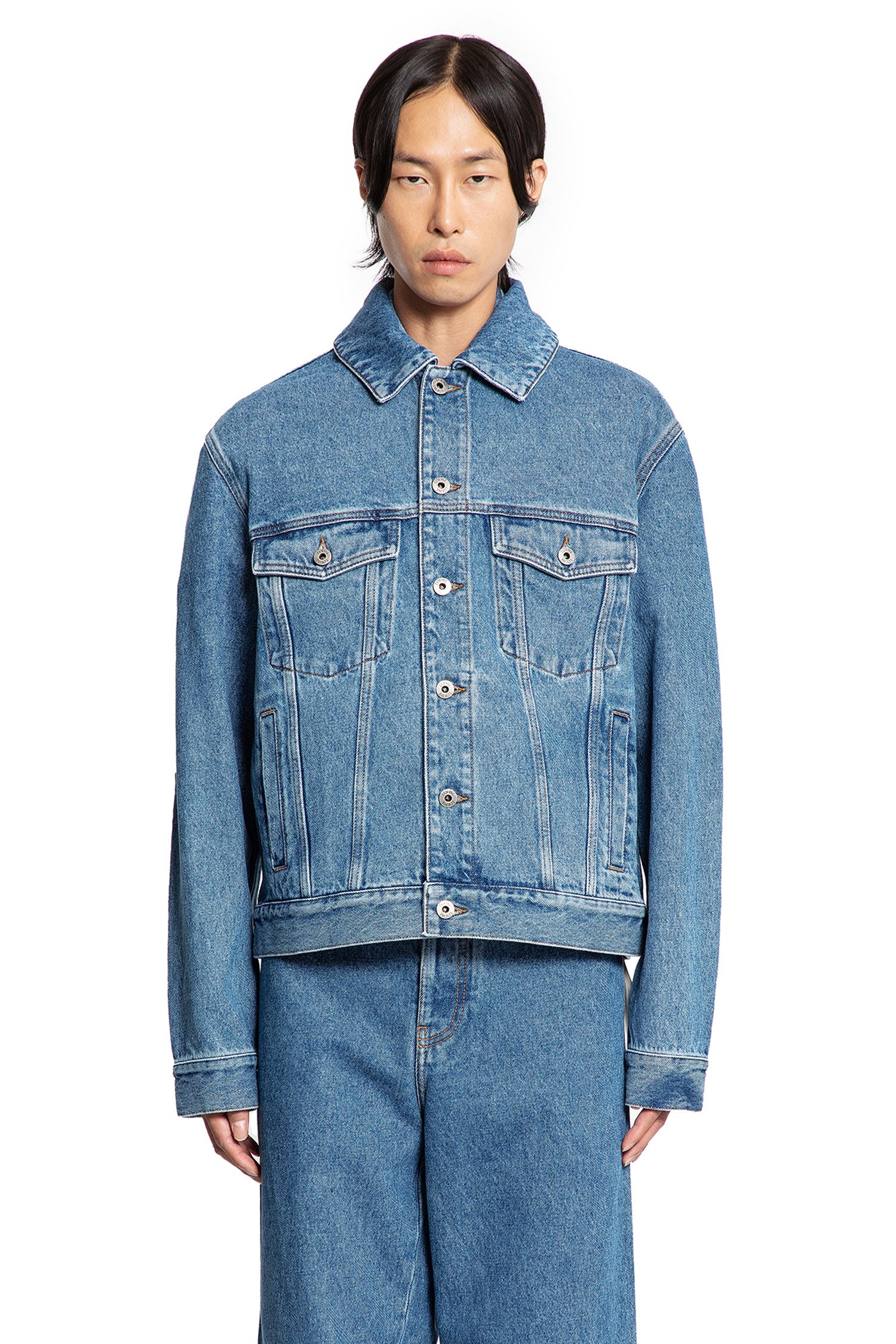 Anagram Jacket in Denim
