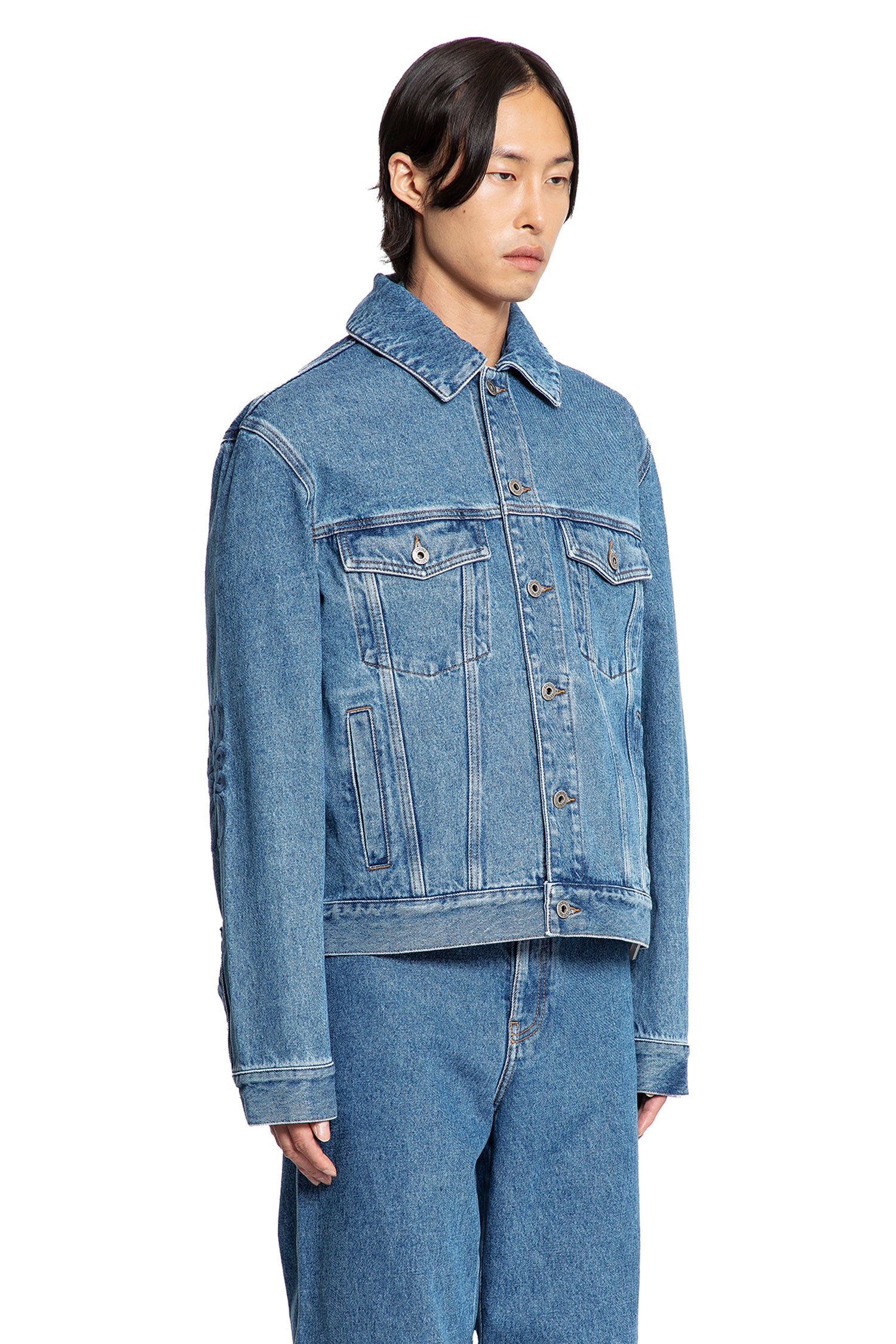 Anagram Jacket in Denim