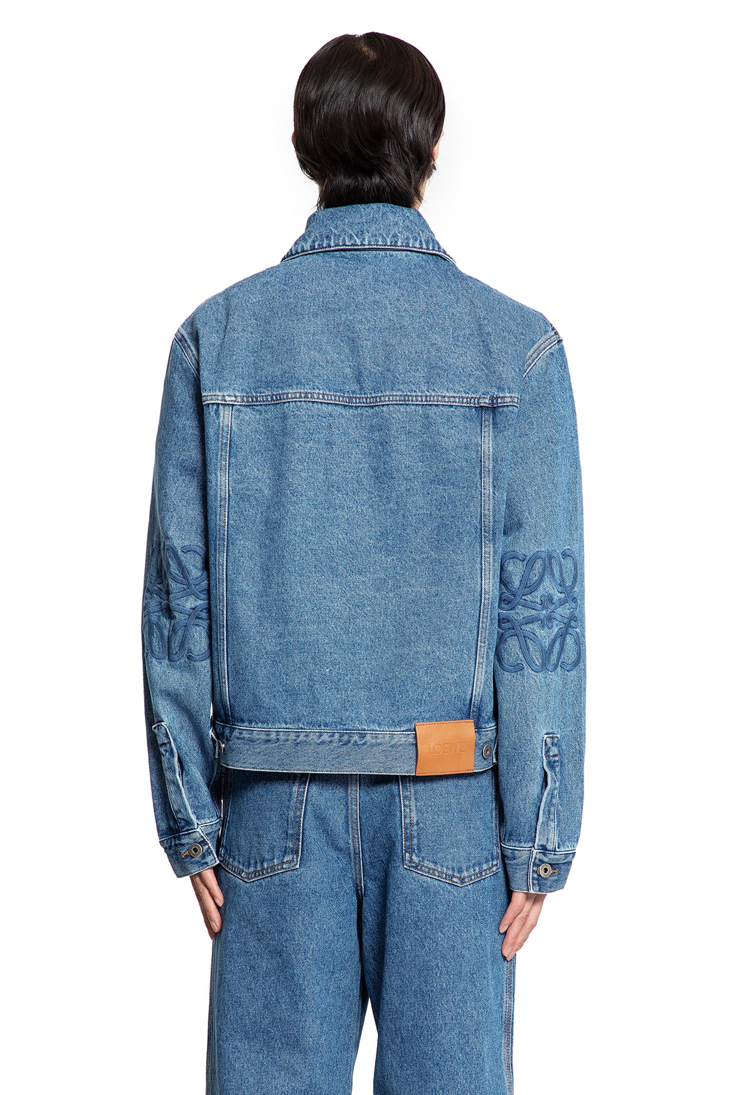 Anagram Jacket in Denim