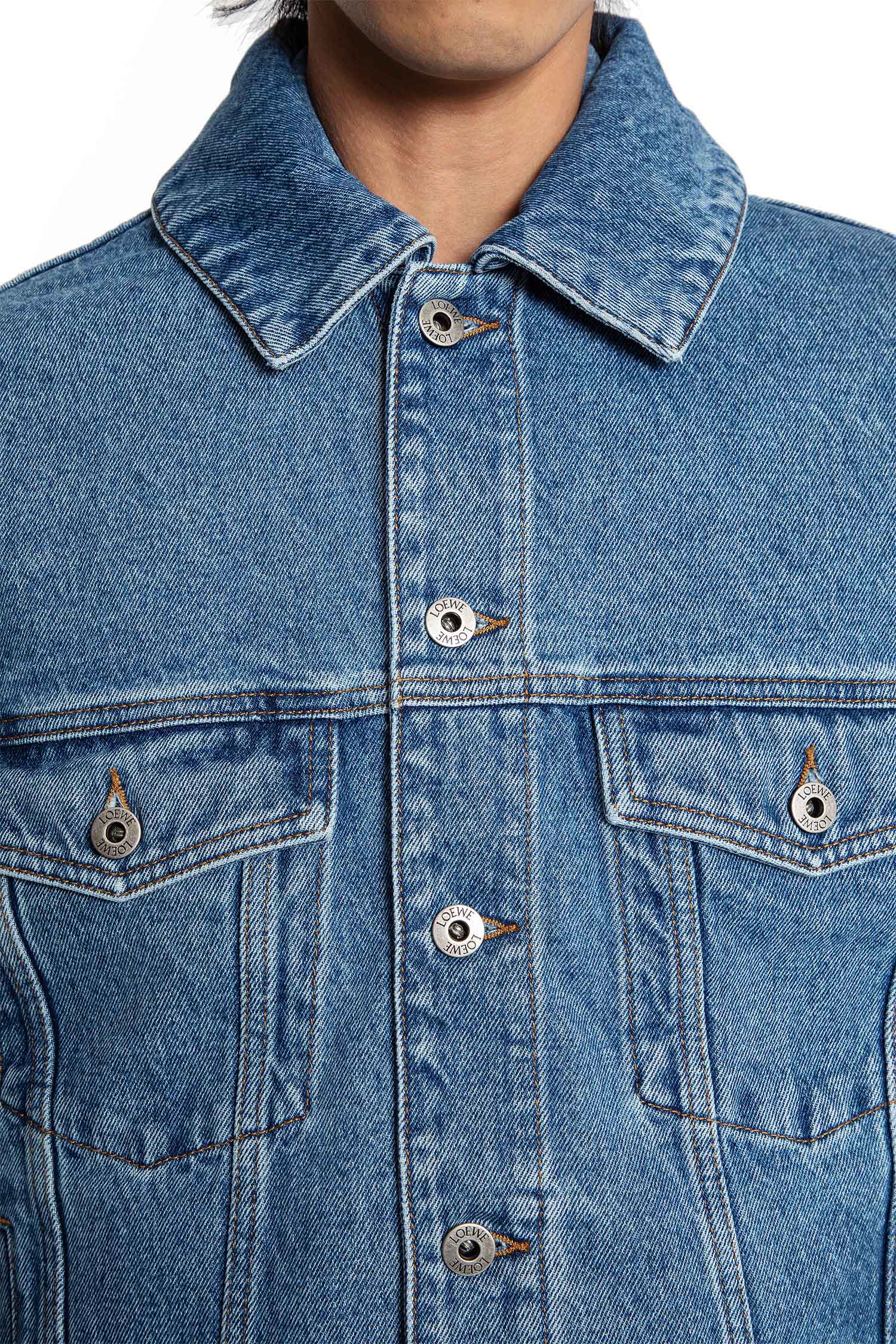 Anagram Jacket in Denim