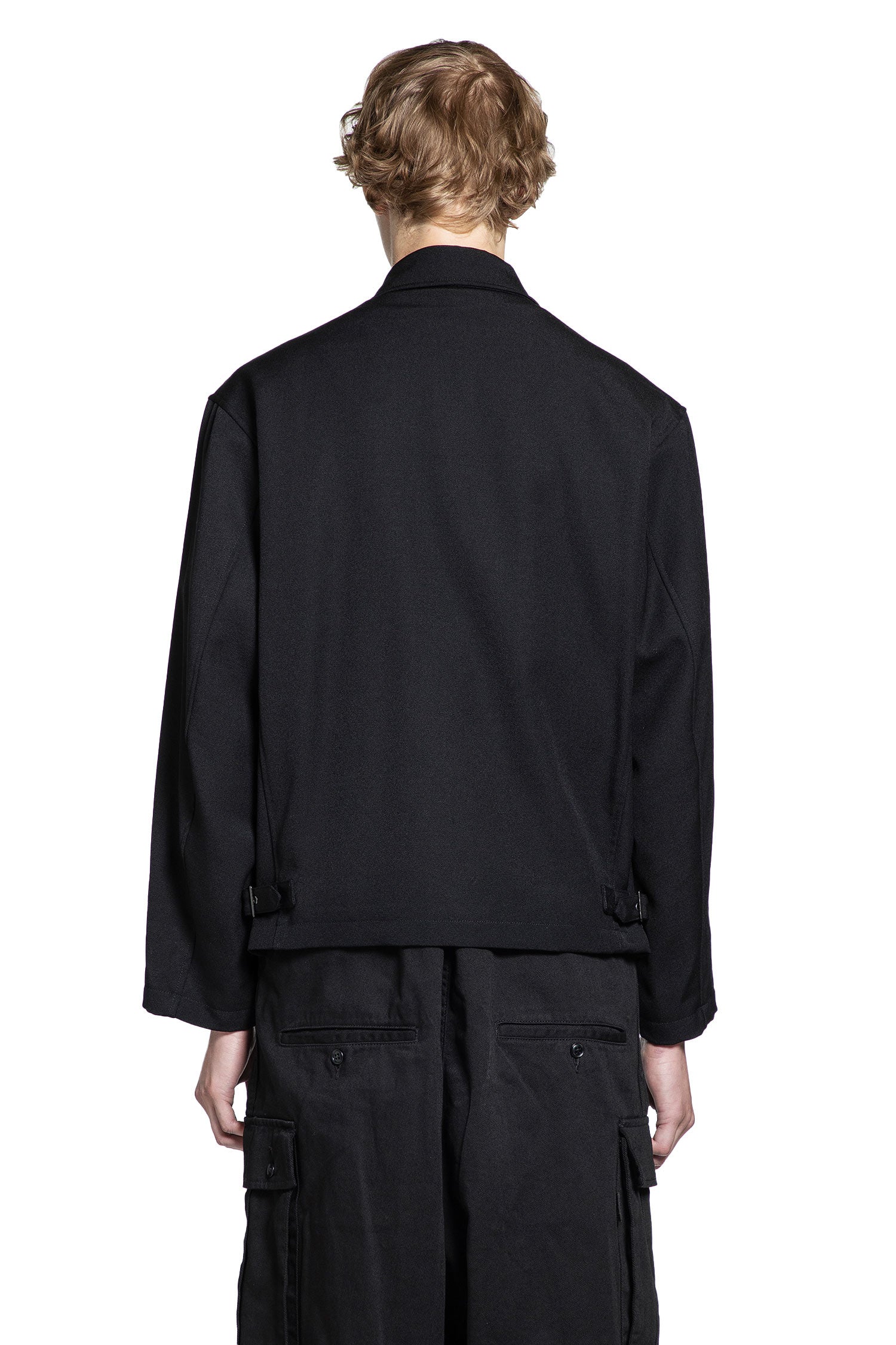YOHJI YAMAMOTO MAN BLACK BLAZERS