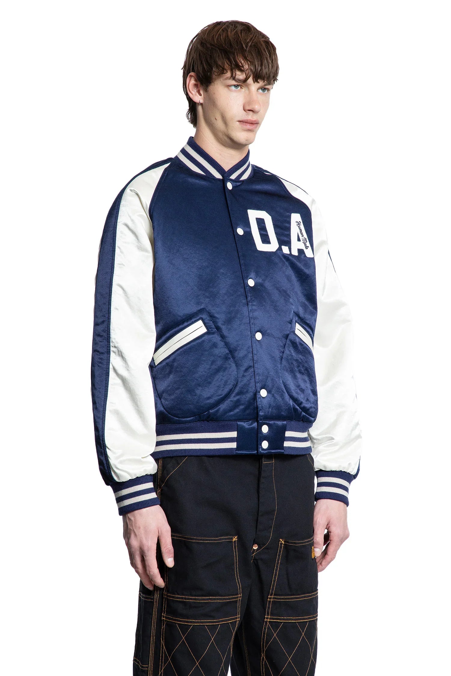 HUMAN MADE MAN BLUE JACKETS - Antonioli.eu