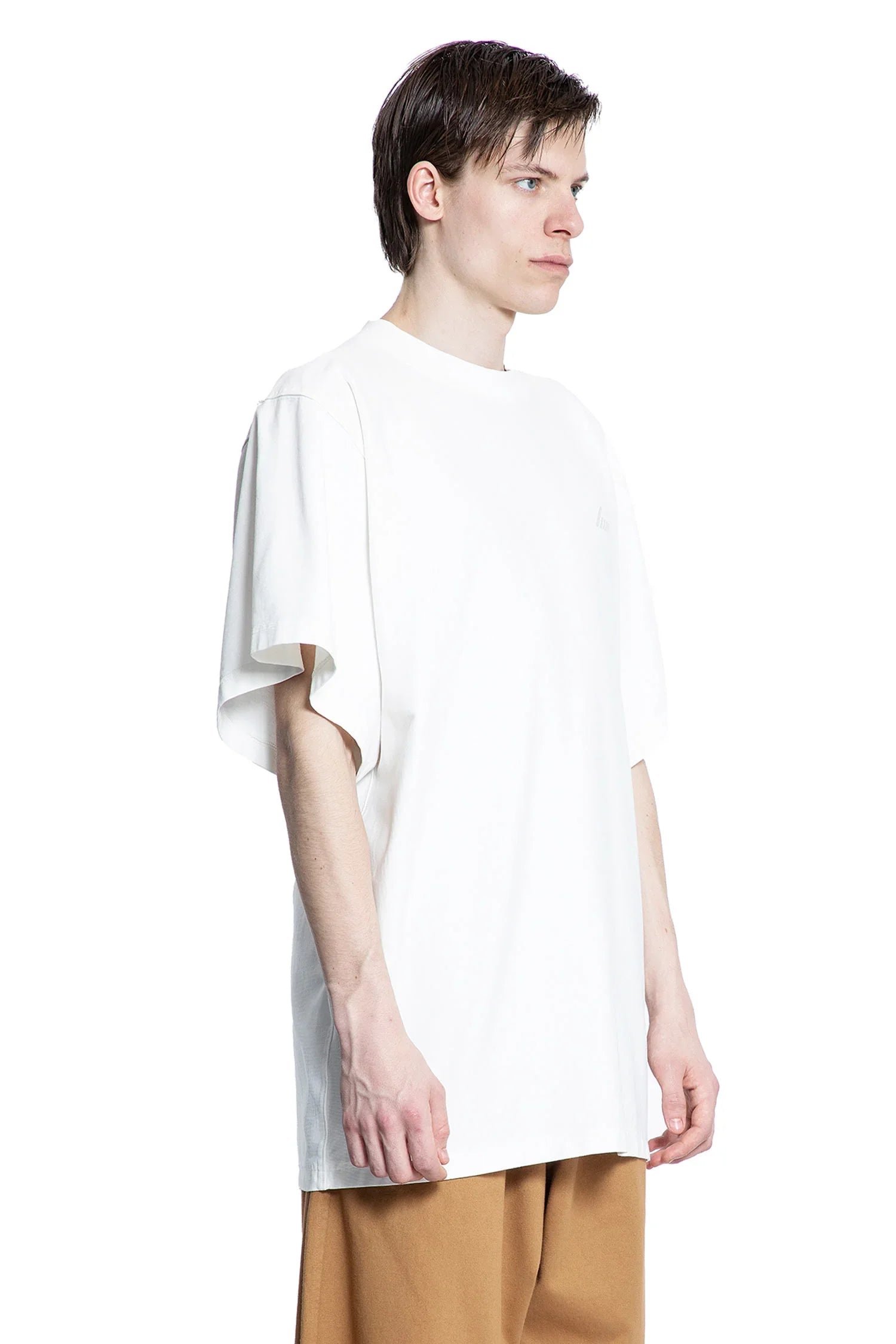 Embroidered Logo oversize t.shirt - Antonioli.eu