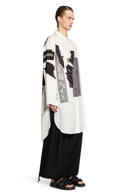 YOHJI YAMAMOTO MAN WHITE SHIRTS - Antonioli.eu
