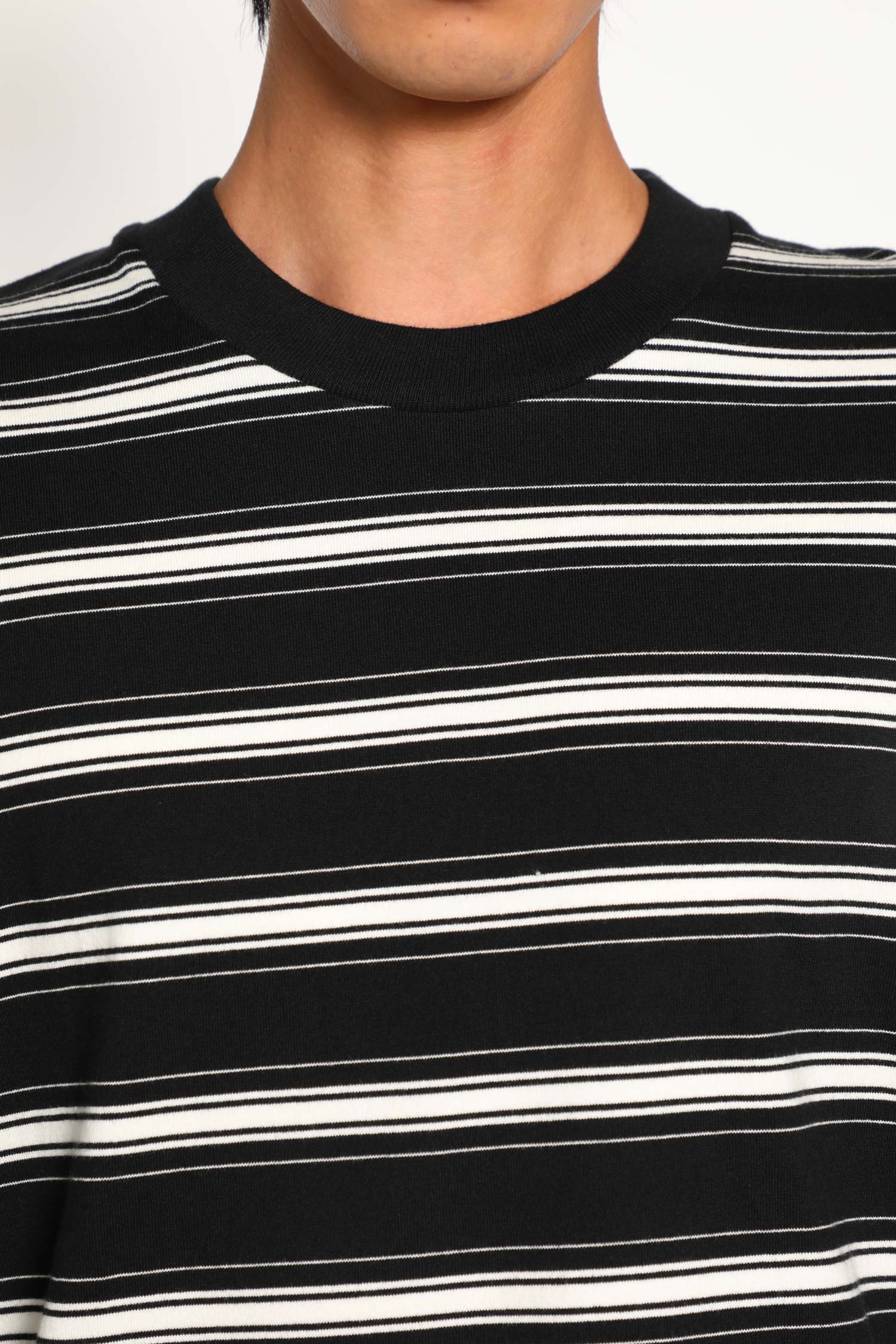 Striped T-Shirt in Jersey