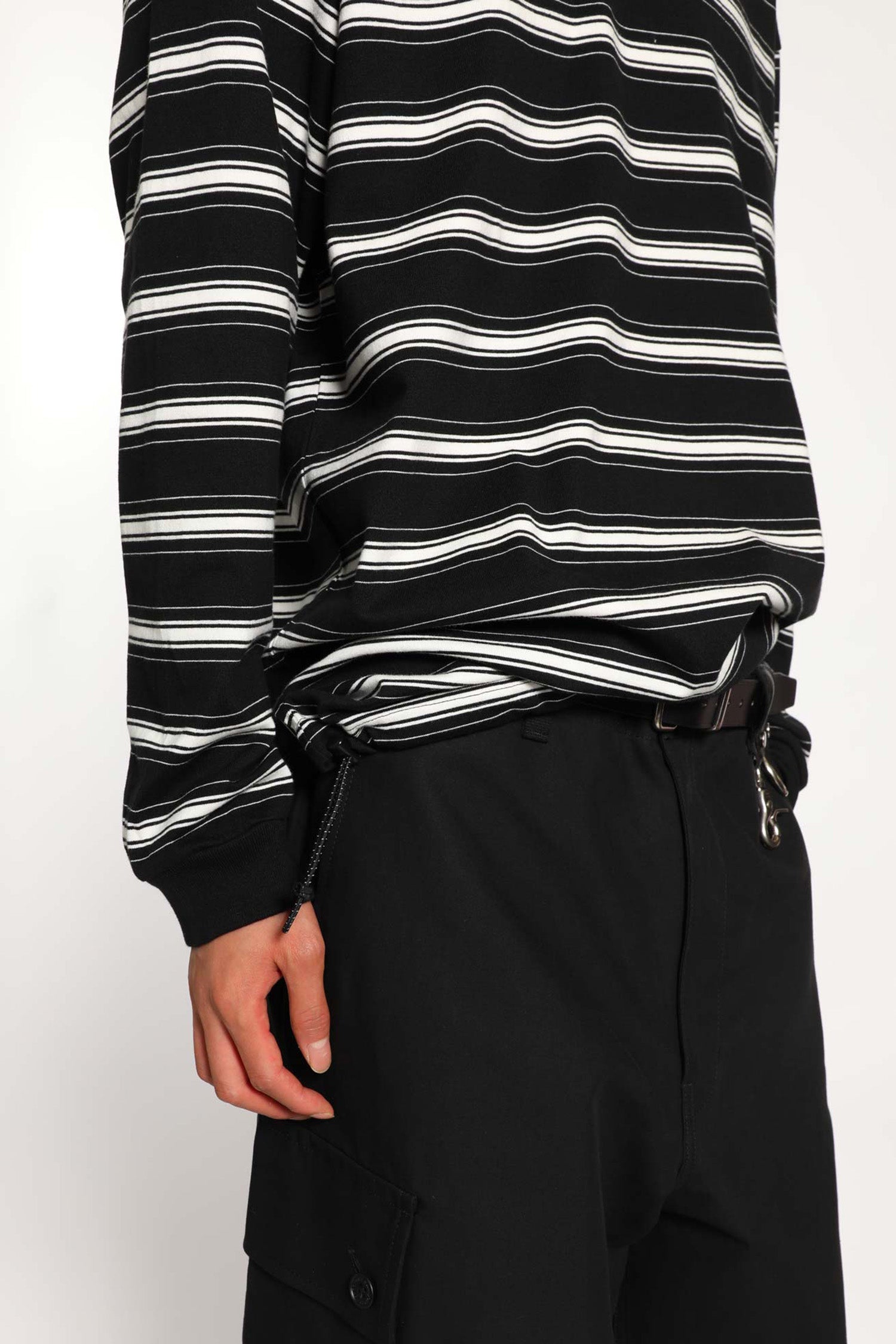 Striped T-Shirt in Jersey