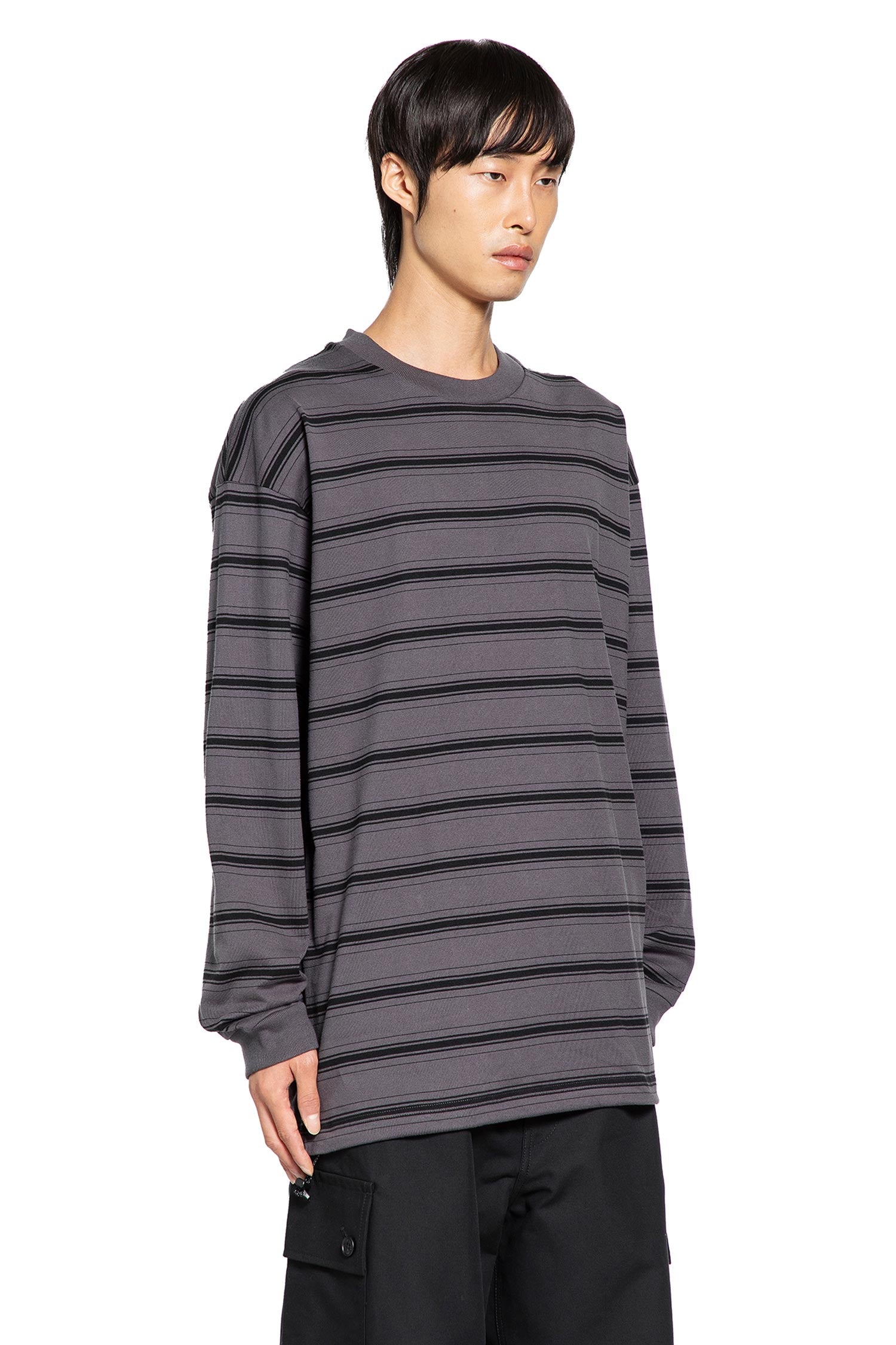 Striped T-shirt in Jersey