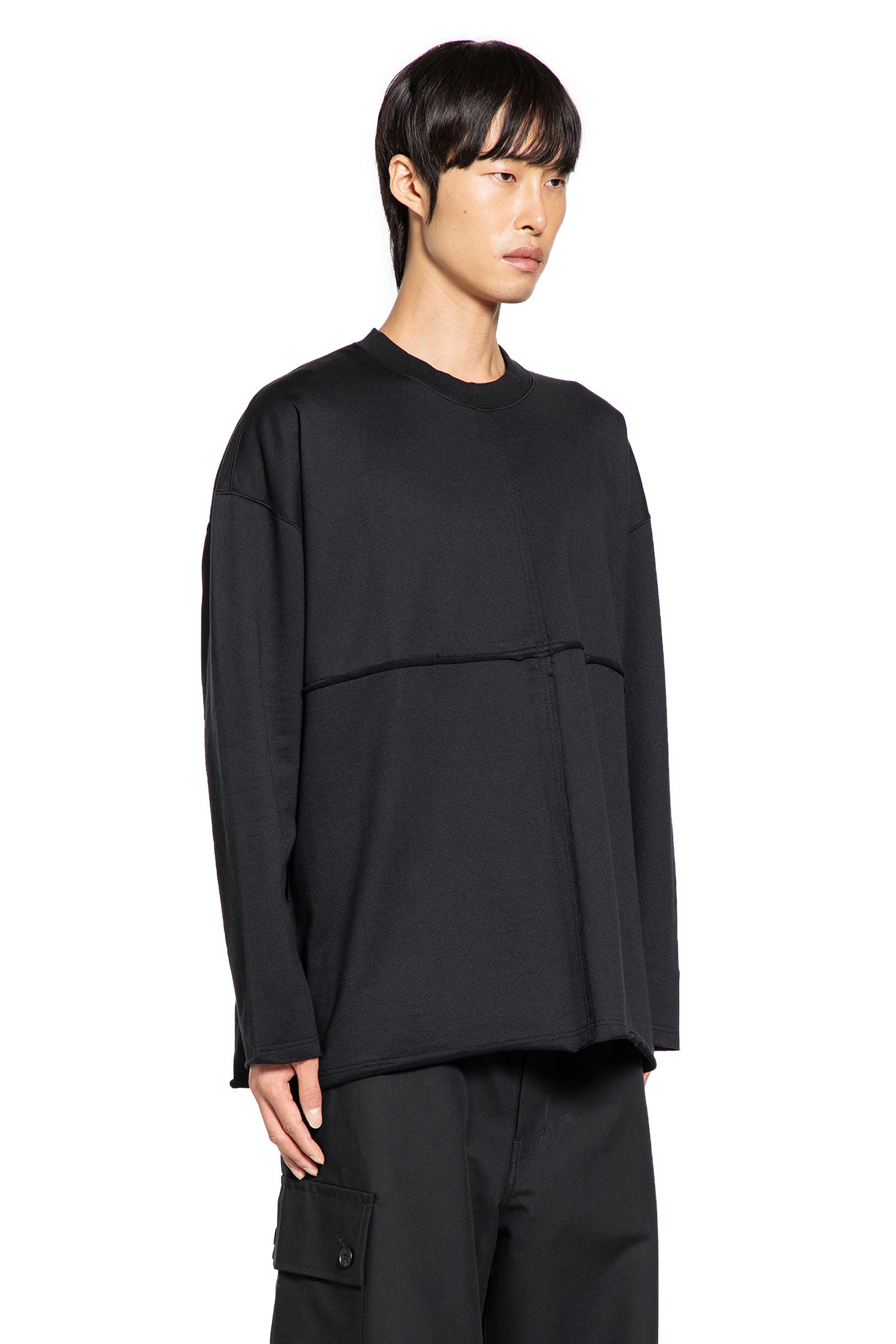 Sweatshirt in Cotton