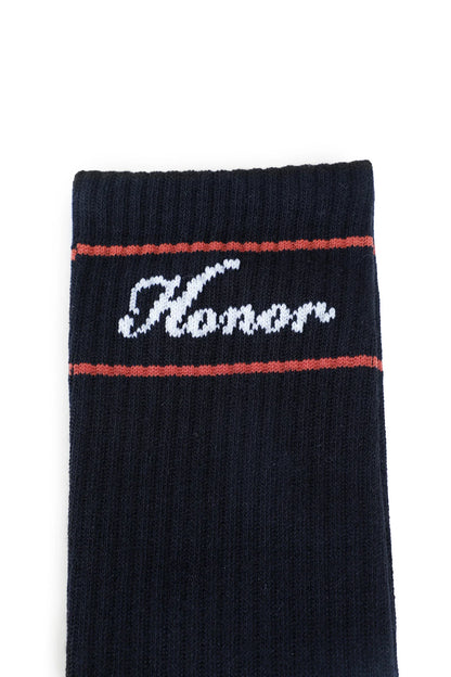 Honor Striped Ribbed socks - Antonioli.eu