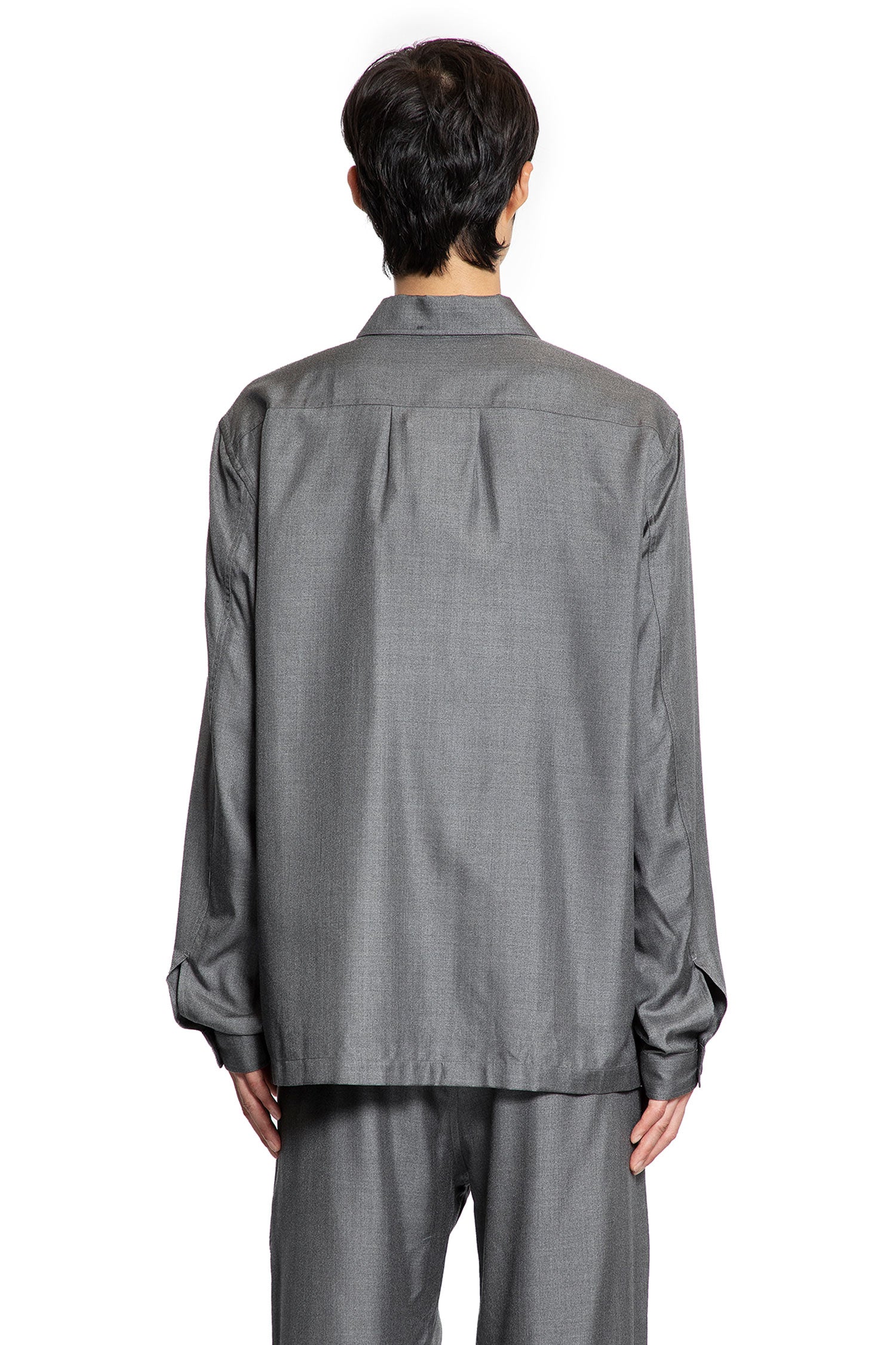 Yarn Dyed Silk Light Outershirt - Antonioli.eu