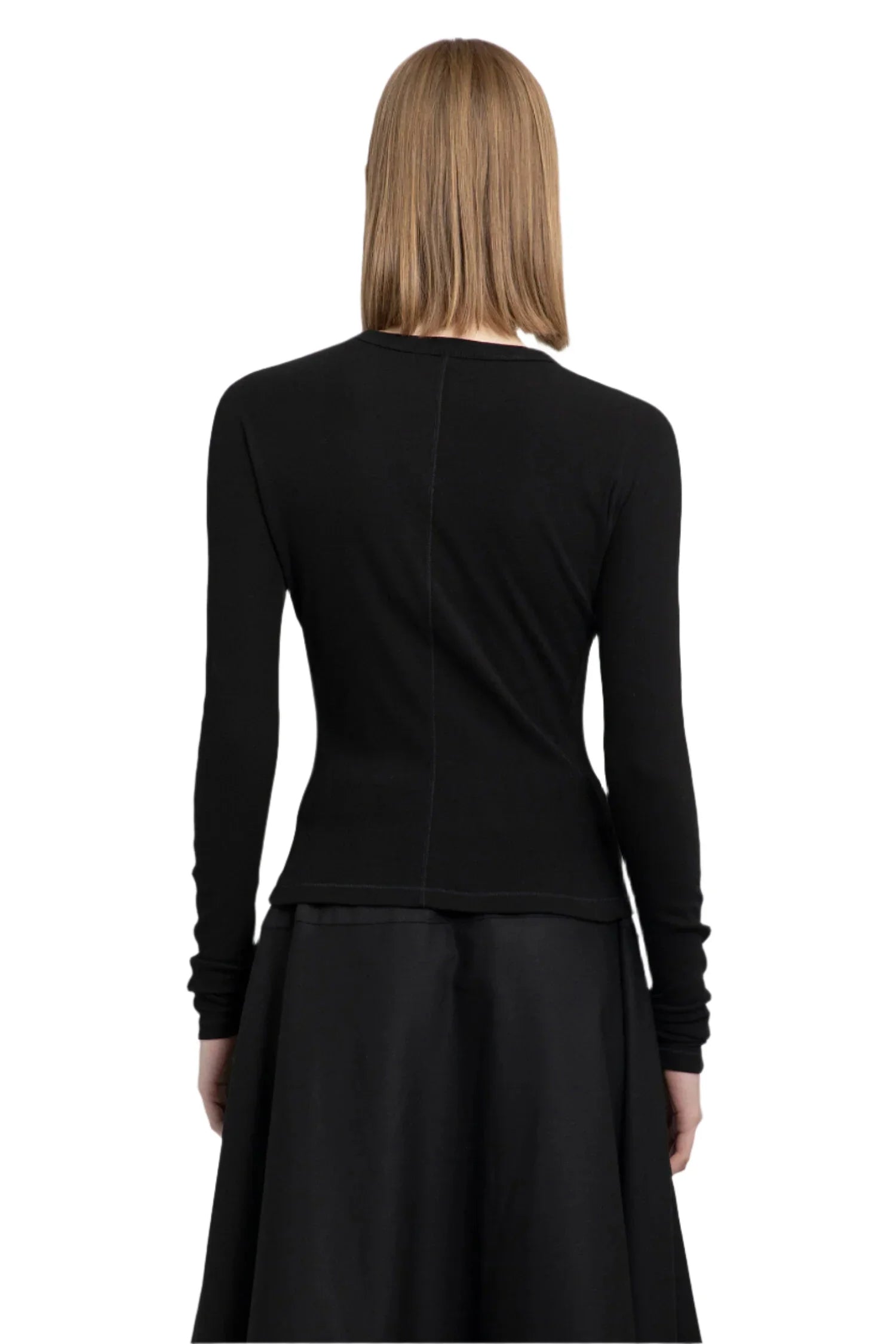 Y-3 WOMAN BLACK T-SHIRTS & TANK TOPS - Antonioli.eu