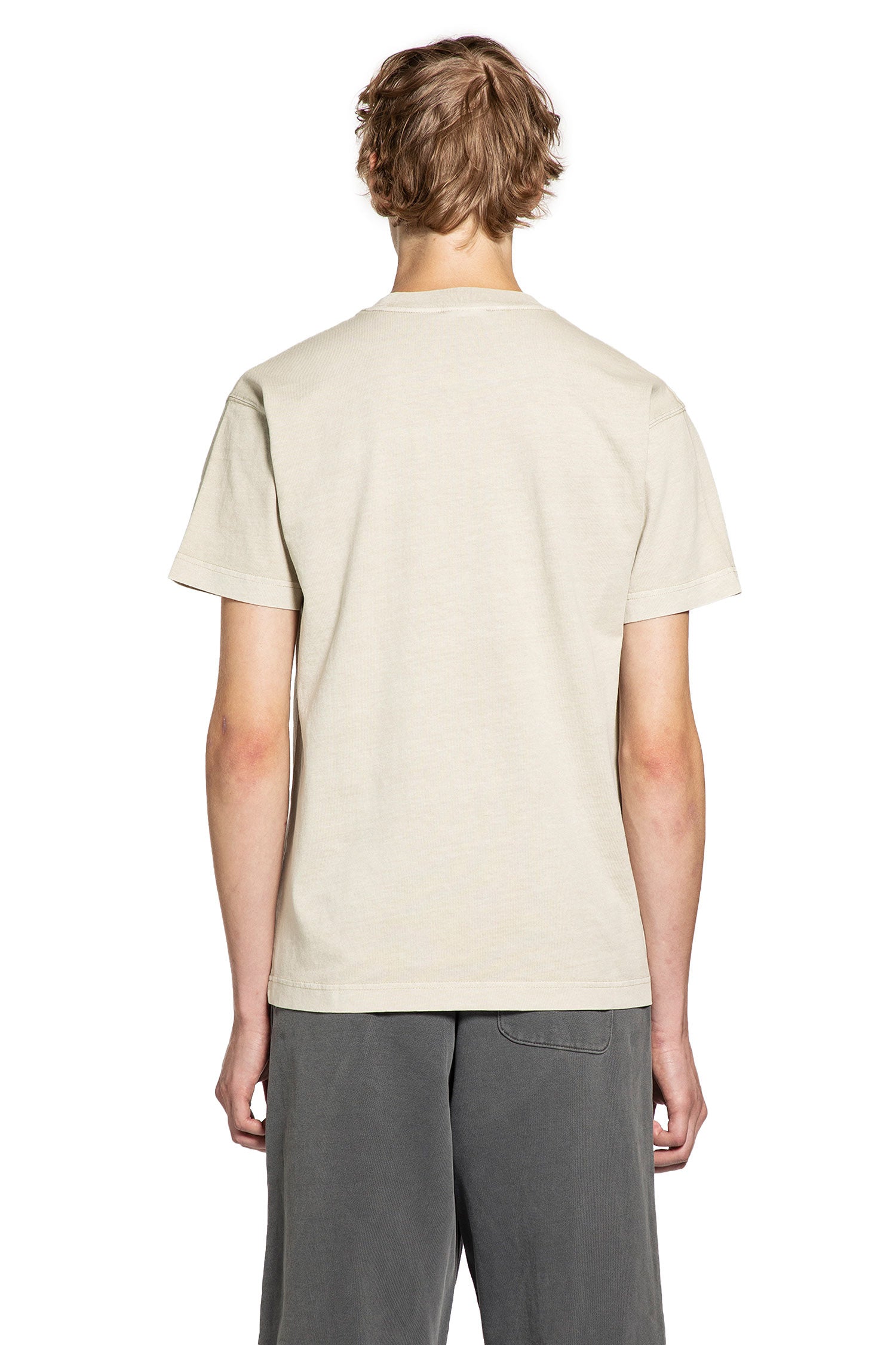 CARHARTT WIP MAN BEIGE T-SHIRTS & TANK TOPS