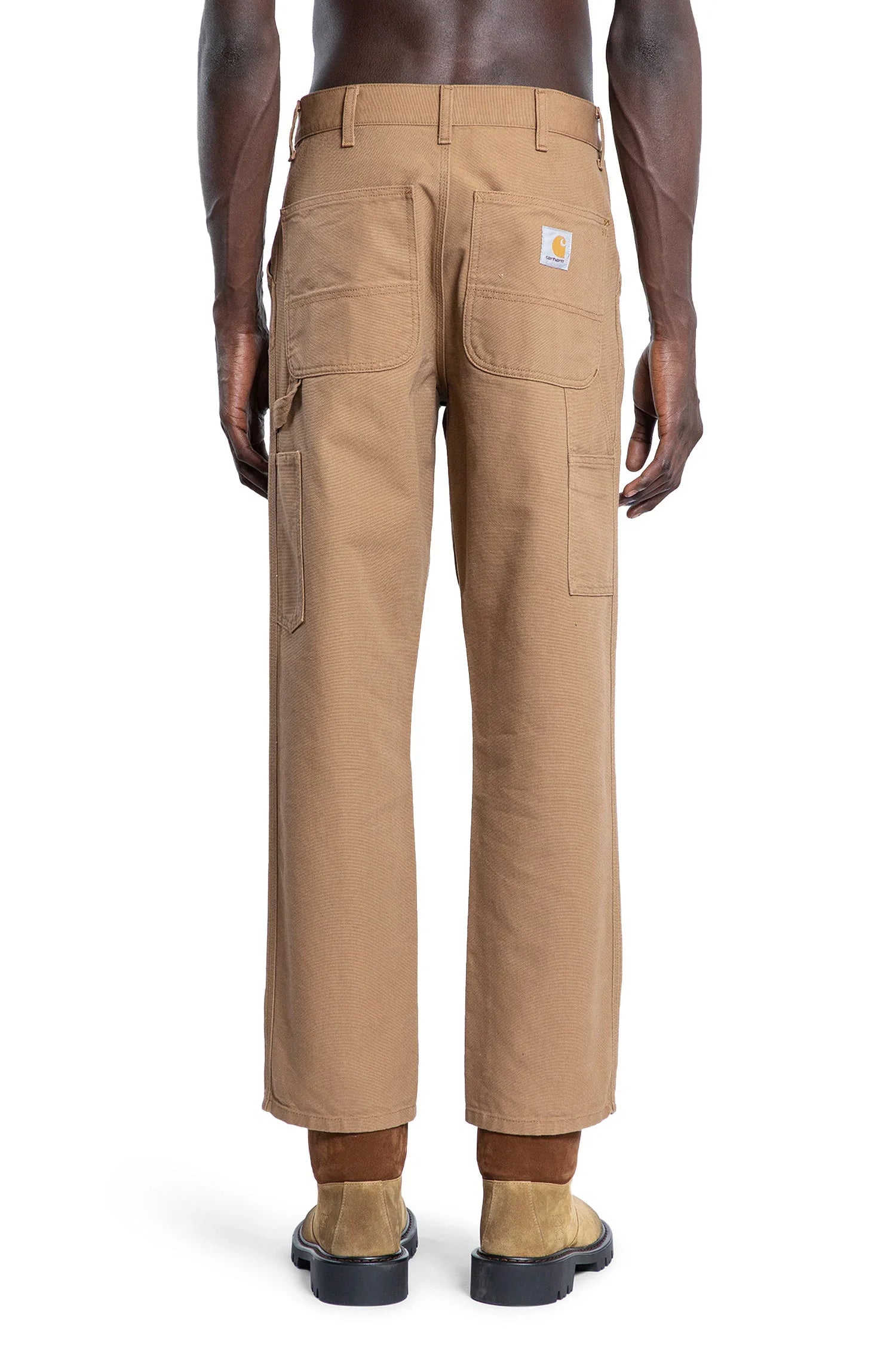 CARHARTT WIP MAN BROWN JEANS - Antonioli.eu