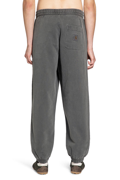 CARHARTT WIP MAN GREY TROUSERS