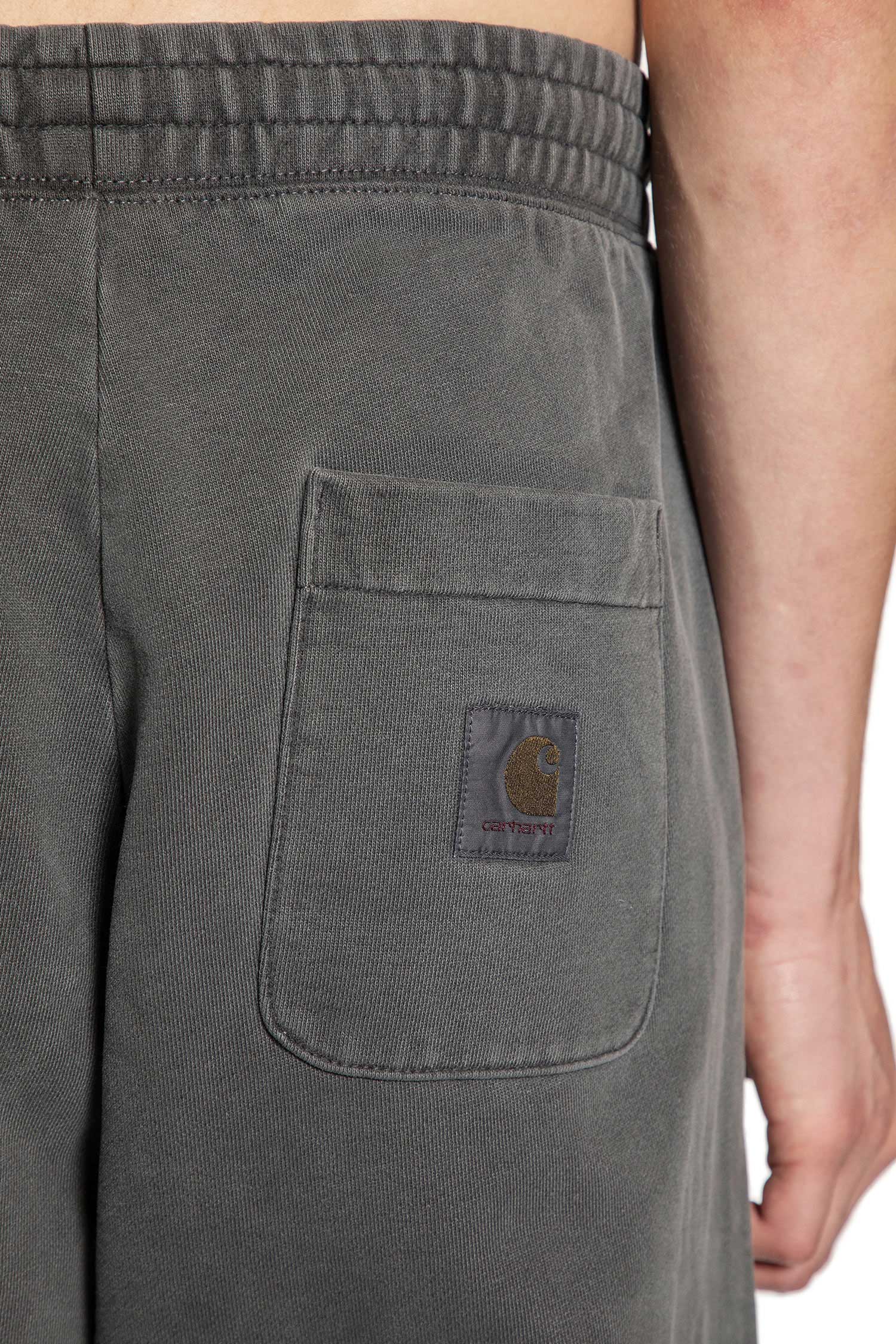 CARHARTT WIP MAN GREY TROUSERS