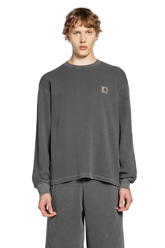 CARHARTT WIP MAN BLACK T-SHIRTS & TANK TOPS