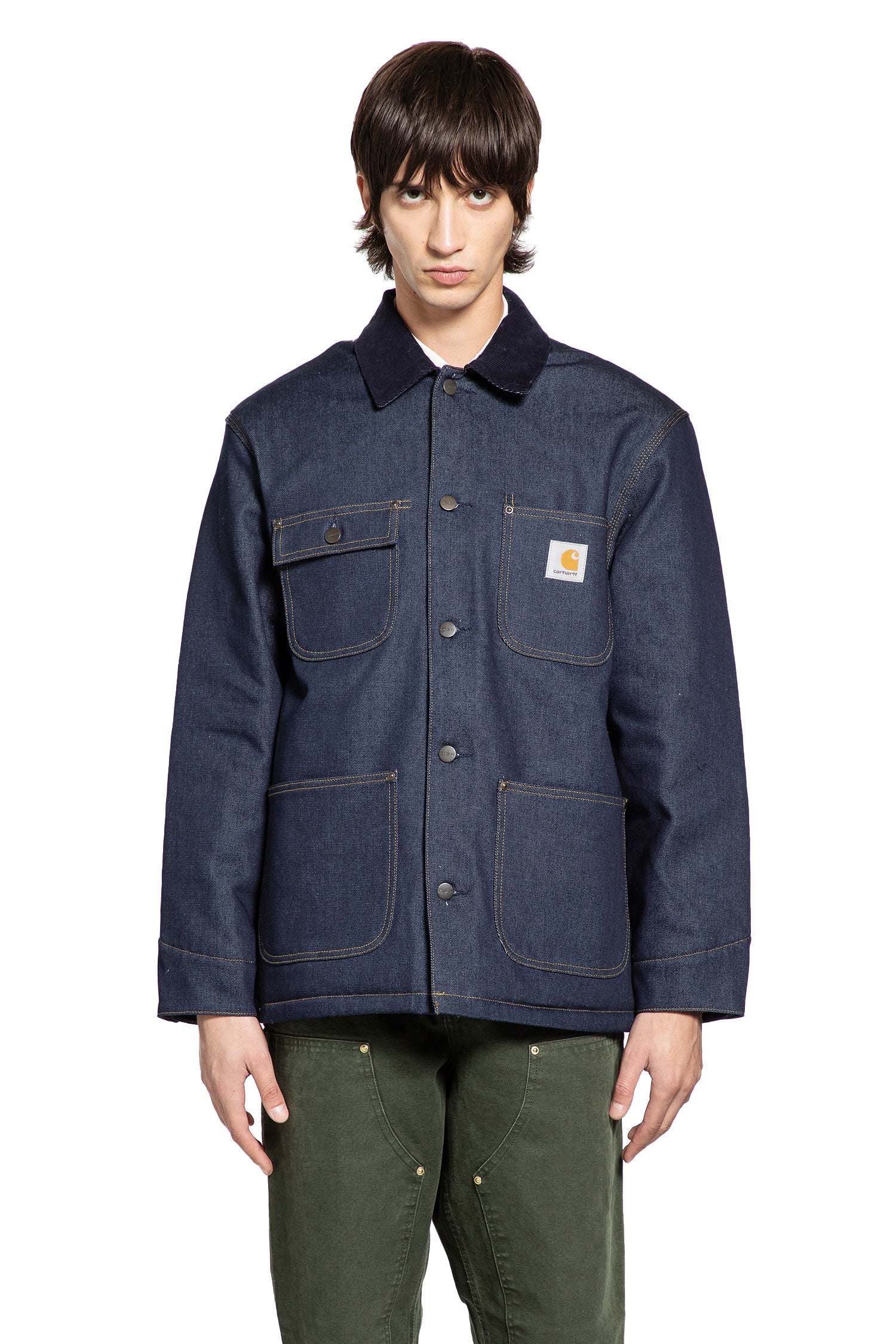 CARHARTT WIP MAN BLUE COATS - Antonioli.eu