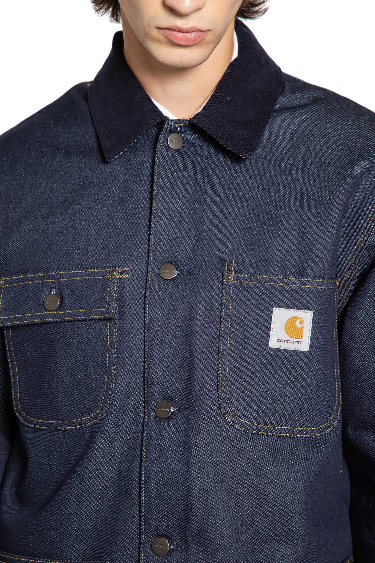 CARHARTT WIP MAN BLUE COATS - Antonioli.eu