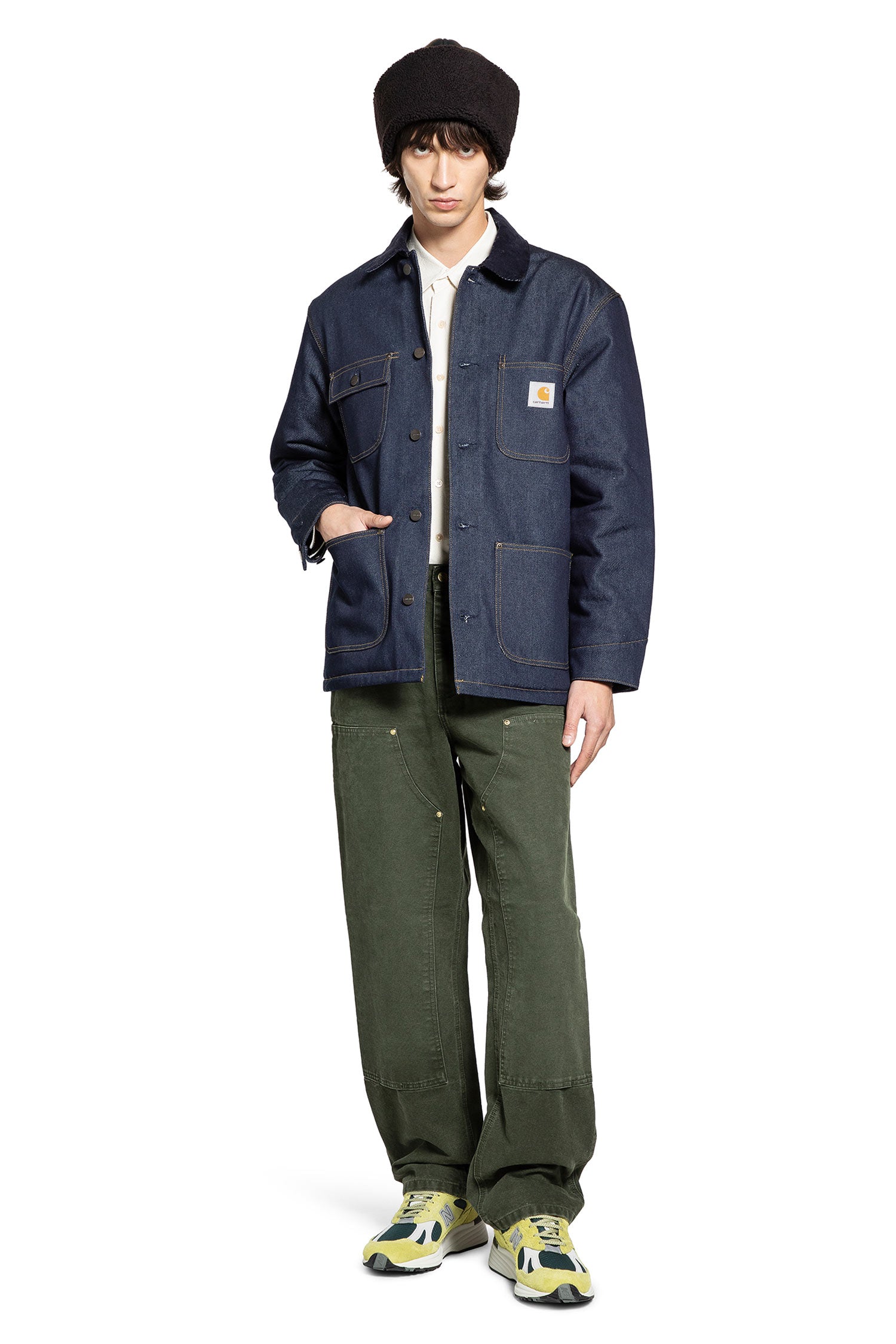 CARHARTT WIP MAN BLUE COATS - Antonioli.eu