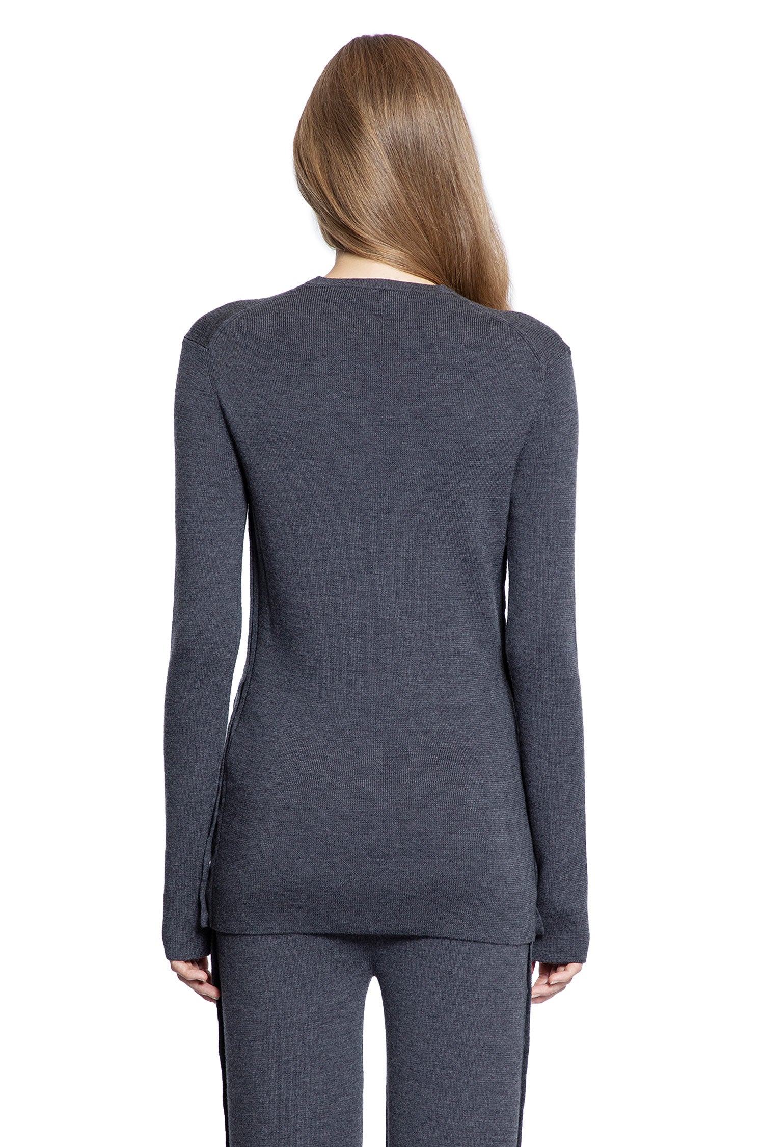 V-Neck Wool Jumper - Antonioli.eu