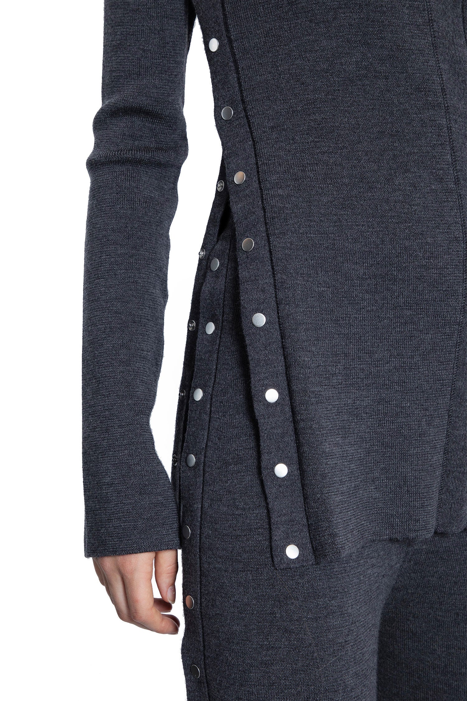 V-Neck Wool Jumper - Antonioli.eu