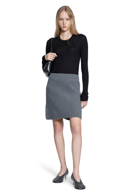 Wool Knit Mini Skirt - Antonioli.eu