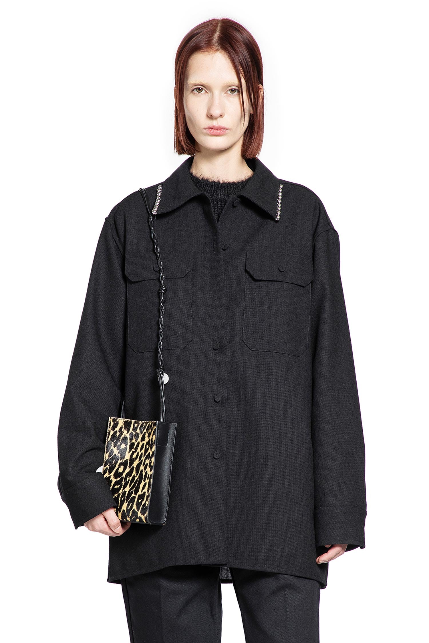 Wool Canvas Shirt - Antonioli.eu