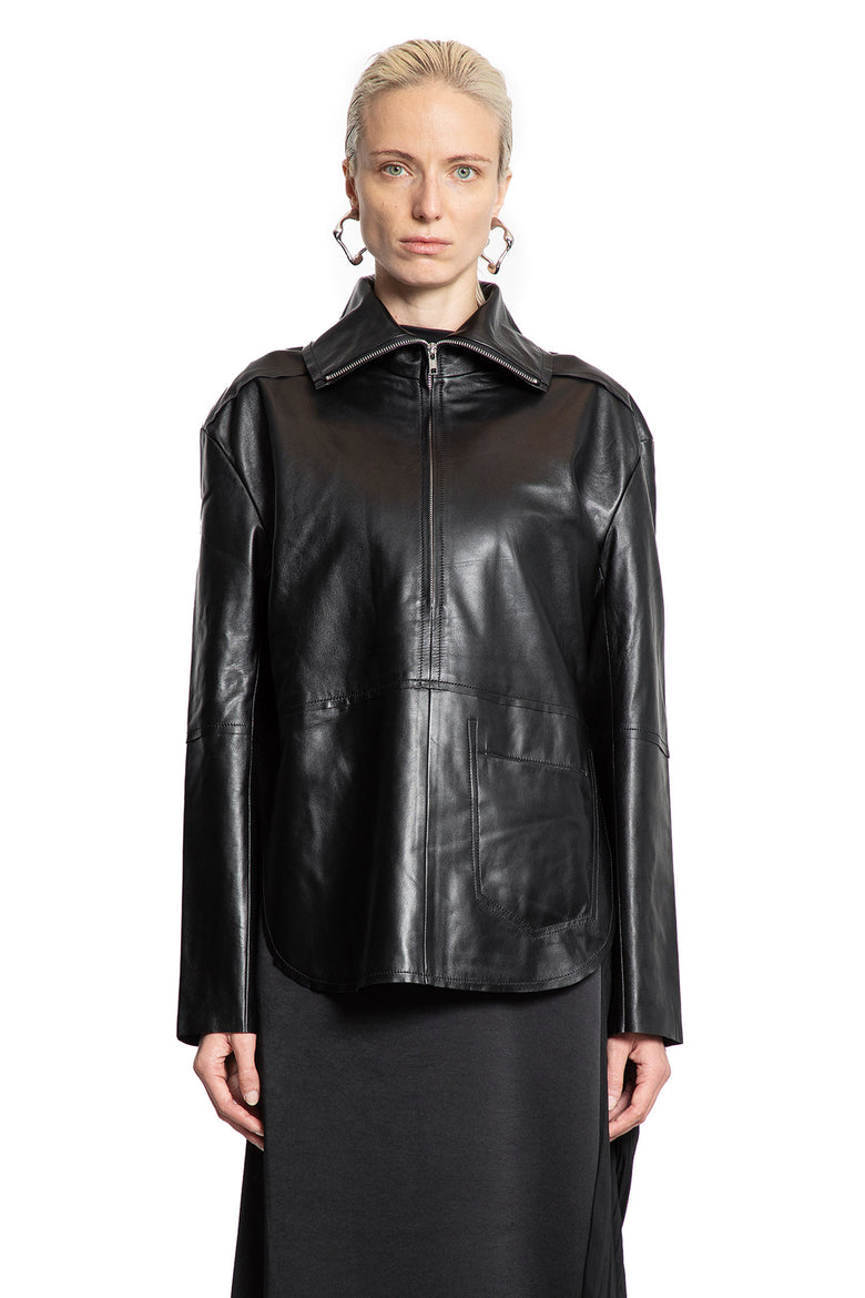 Cityscape Leather Vest - Antonioli.eu
