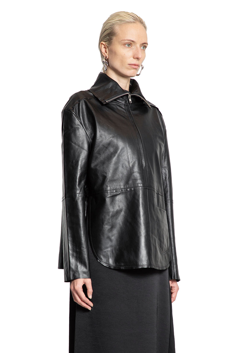 Cityscape Leather Vest - Antonioli.eu