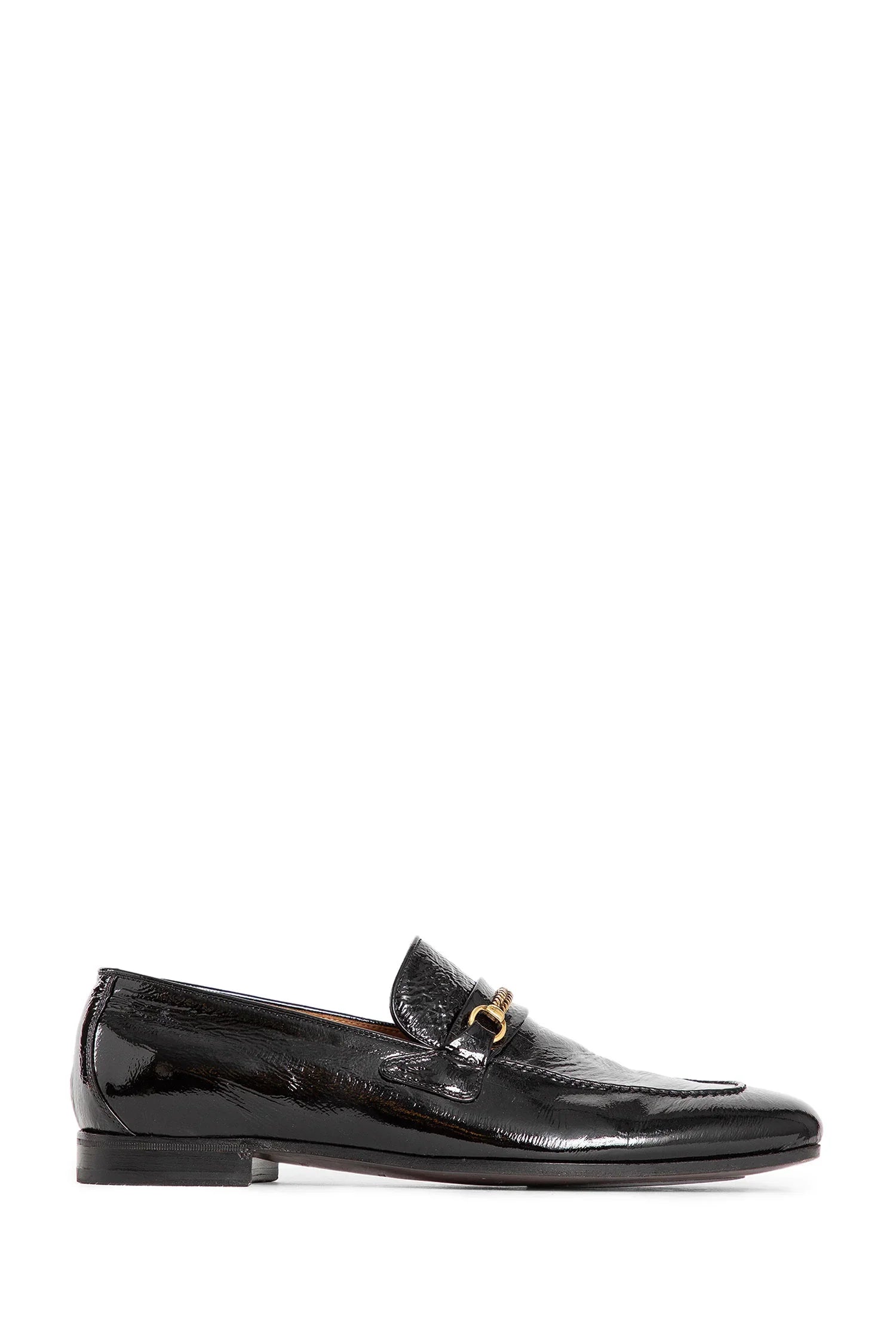 Printed Patent Eel Gigi Chain Loafers - Antonioli.eu