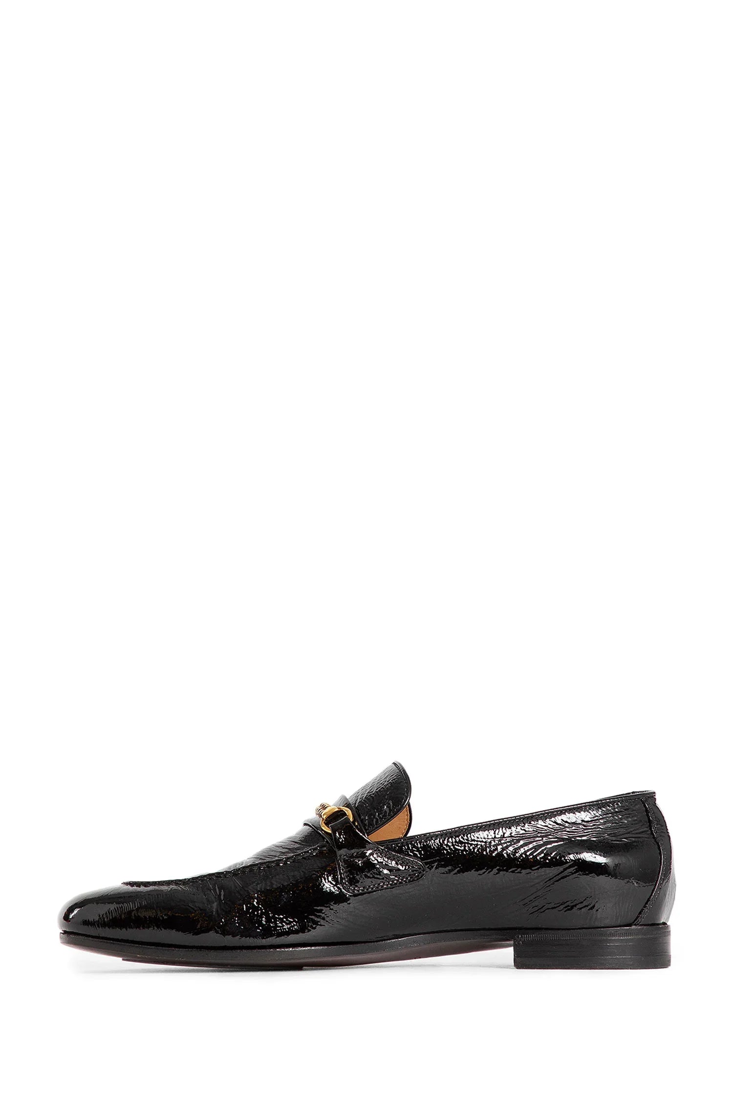 Printed Patent Eel Gigi Chain Loafers - Antonioli.eu
