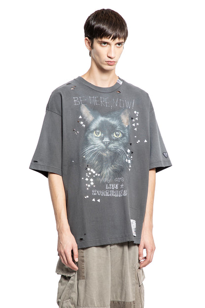 Embellished Distressed Tee - Antonioli.eu