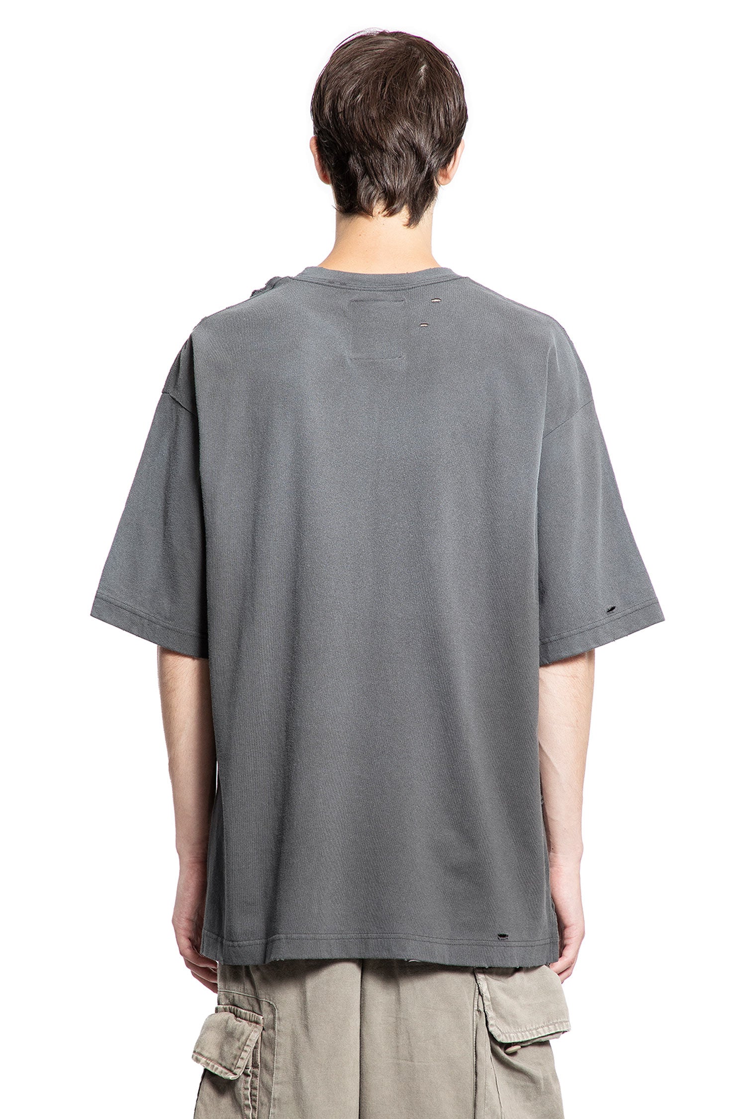 Embellished Distressed Tee - Antonioli.eu